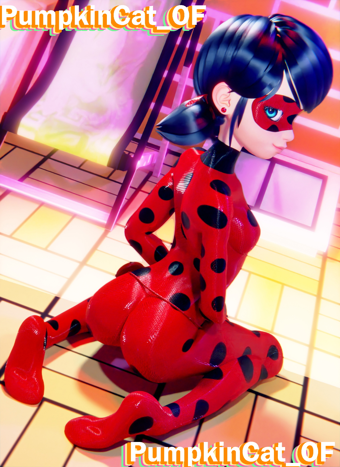 Ladybug 14 Marinette (miraculousladybug) Ass From Behind