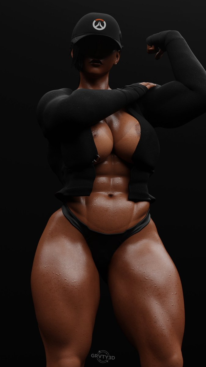 Muscle Mommy Pharah comeback Part 2 Pharah Model