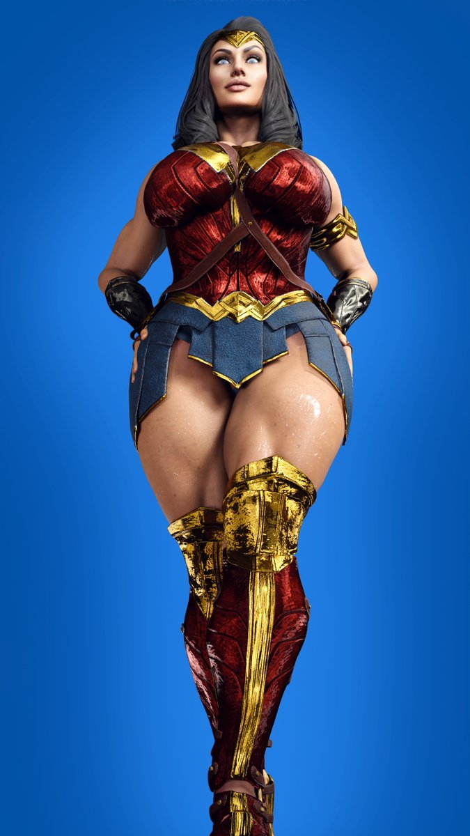 Wonder Woman Snu Snu Time Is About to Ensue Wonder Woman Model Character