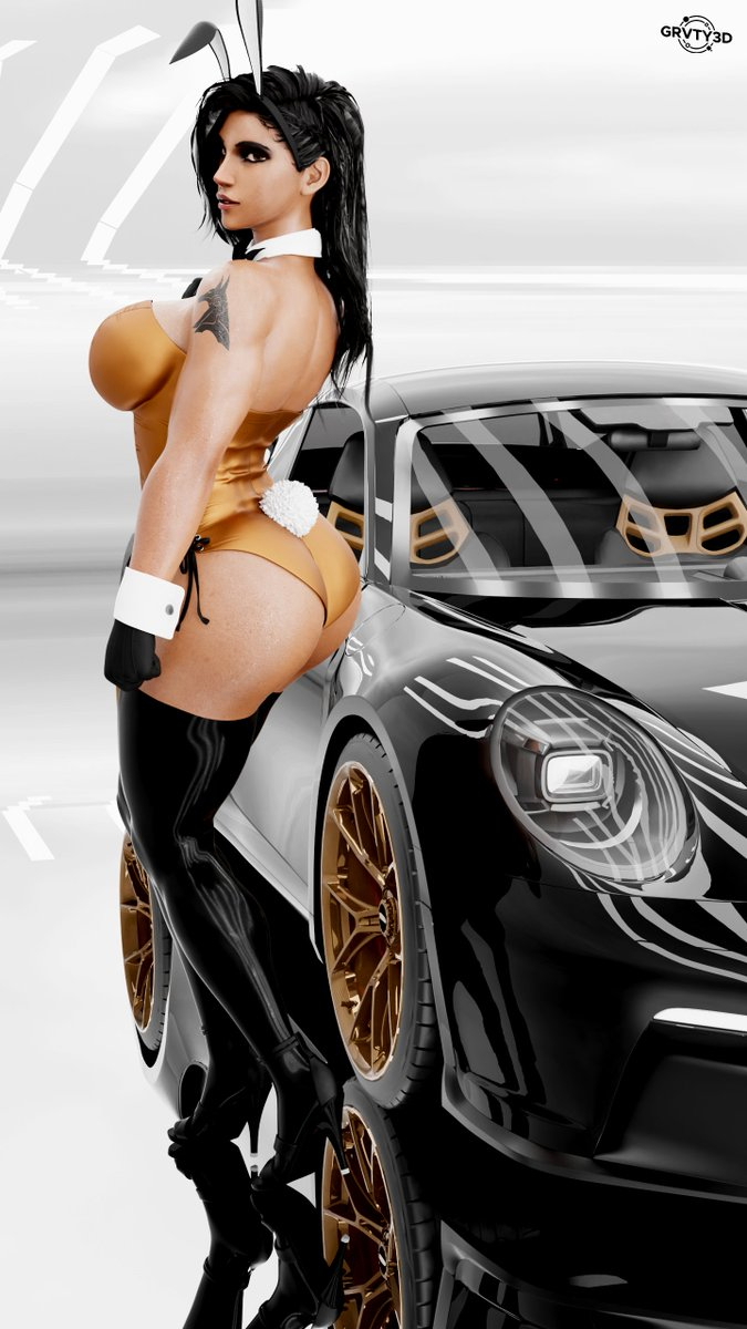 Bunny Pharah featuring Porsche Pharah Porsche Bunny Model