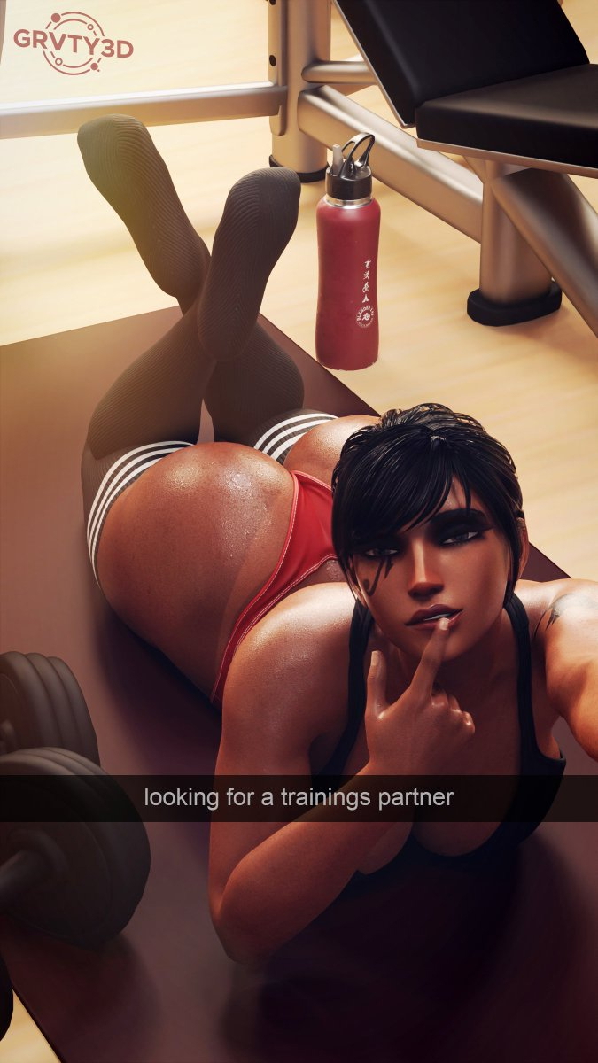 Pharah is looking for a trainings partner Pharah Model 2