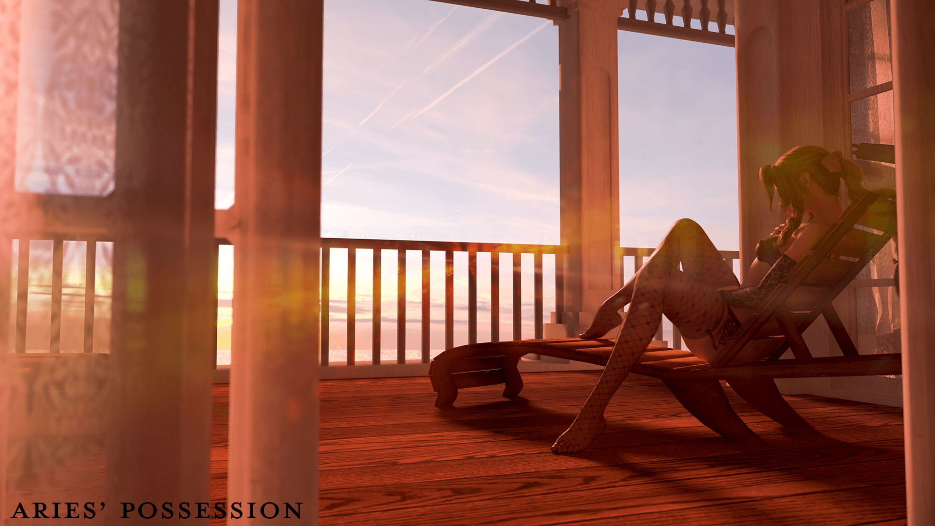 Aerith @ Sunset 1