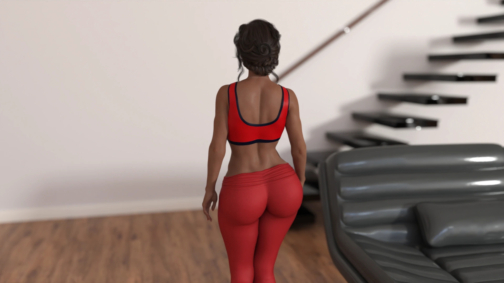 Undercover Yoga  Big Tits Big boobs Big Ass Teen 3d Porn Leggings Sexy Blowjob 5