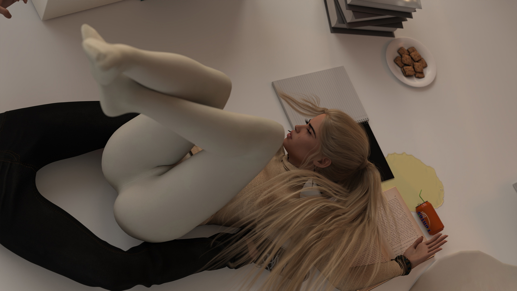 Summers Gone - Blond Cutie  Big boobs Big Tits Big Ass Ass Teen 3d Porn 3d Girl Horny Face