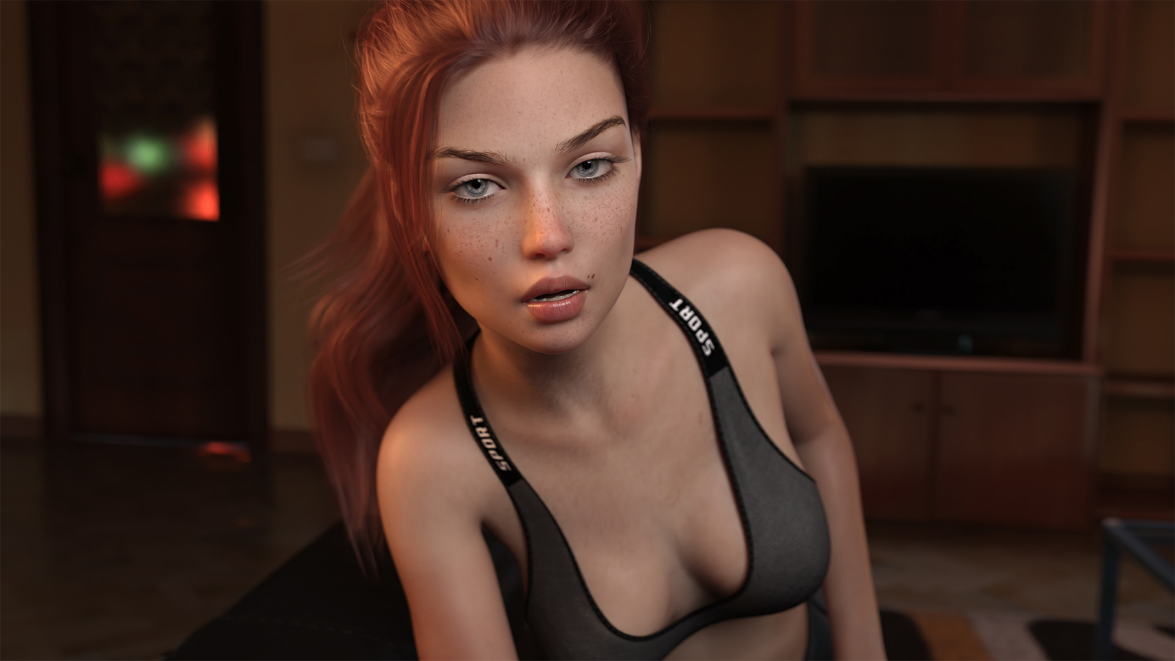 Summers Gone - Leggings  3d Porn Horny Face Big Tits Big Ass Ass Feet