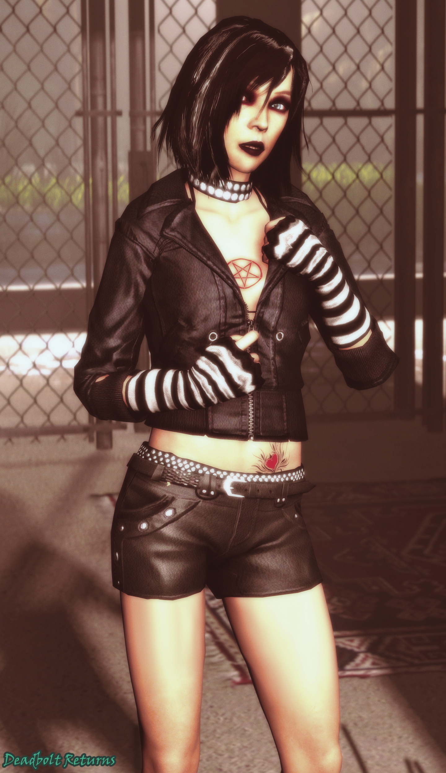Annie Grene Abandoned Strip Mall Set Annie Grene Sextape In Hell Original Character Original Series 3dnsfw Nsfw Goth Girl Sfm Source Filmmaker 3
