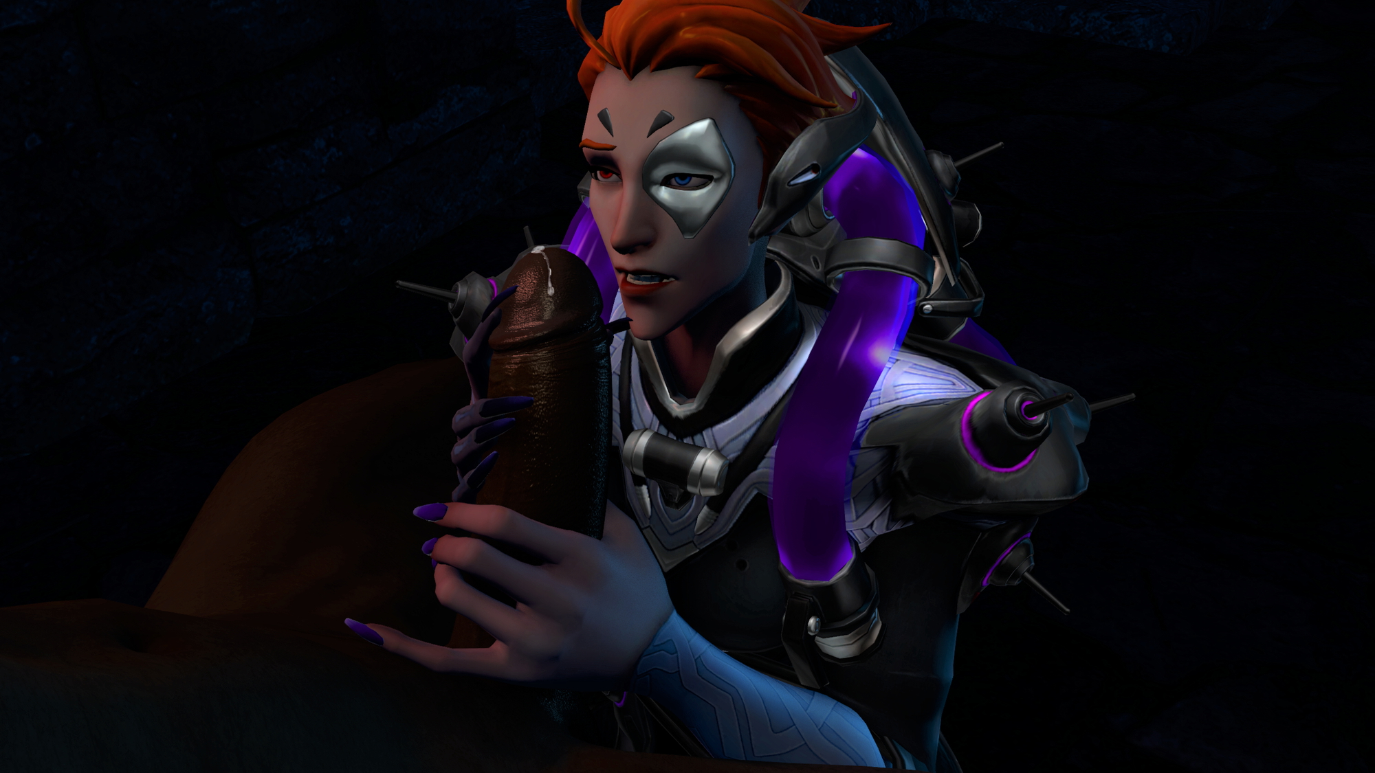 Moira handjob Moira Overwatch 3d Porn Handjob