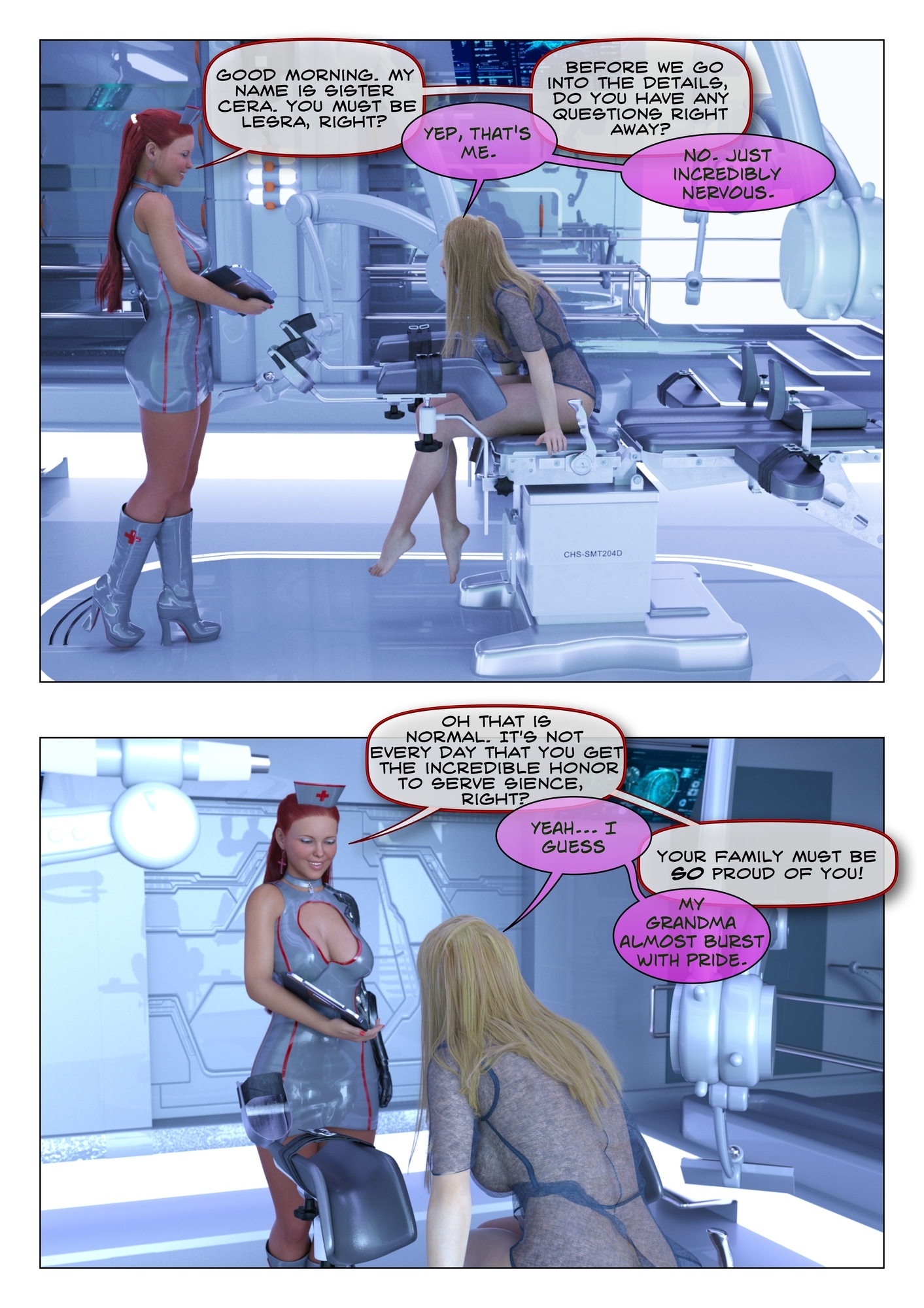 For Science Pt. 1  Medical Sci-fi Comic 2