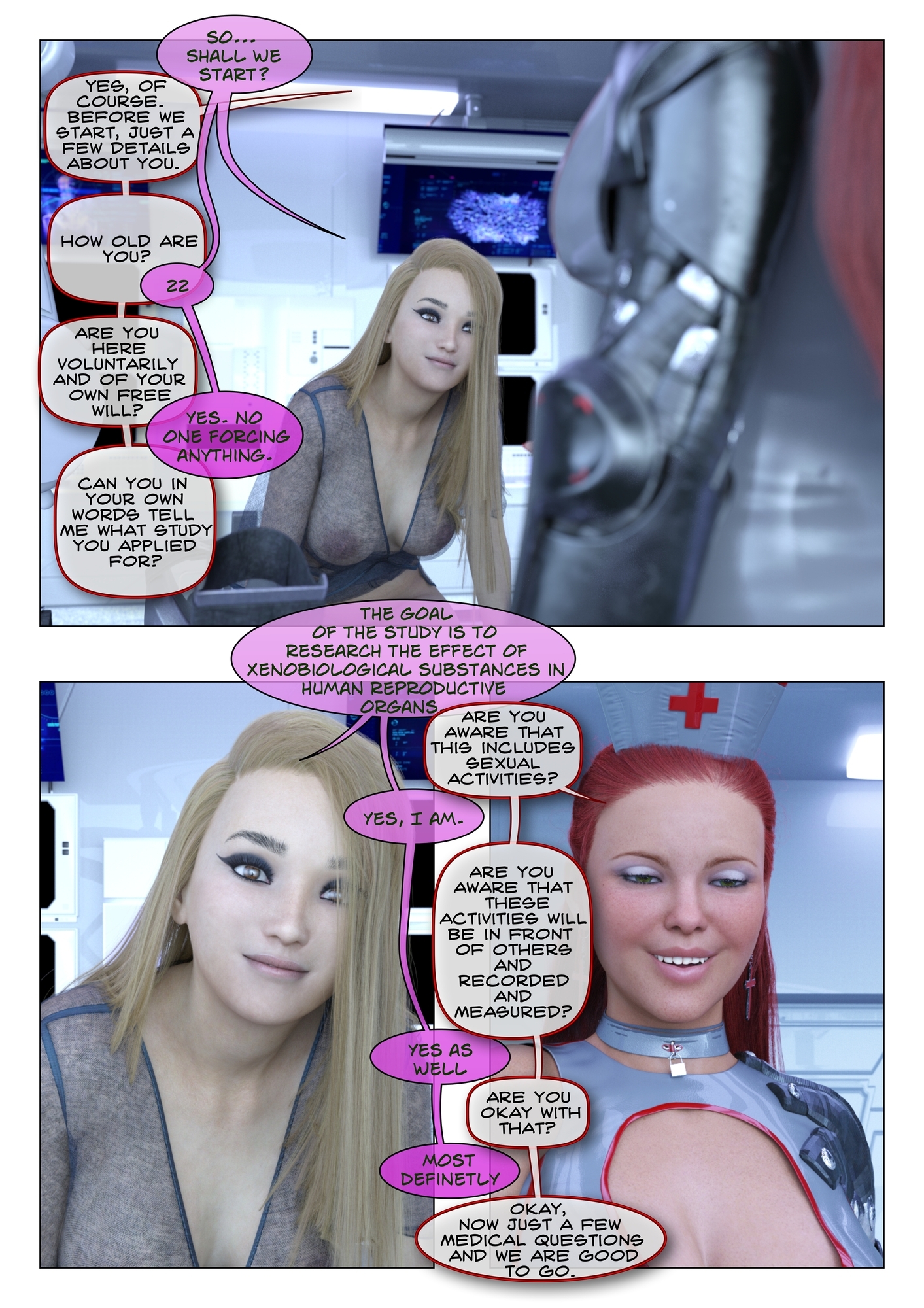 For Science Pt. 1  Medical Sci-fi Comic 3