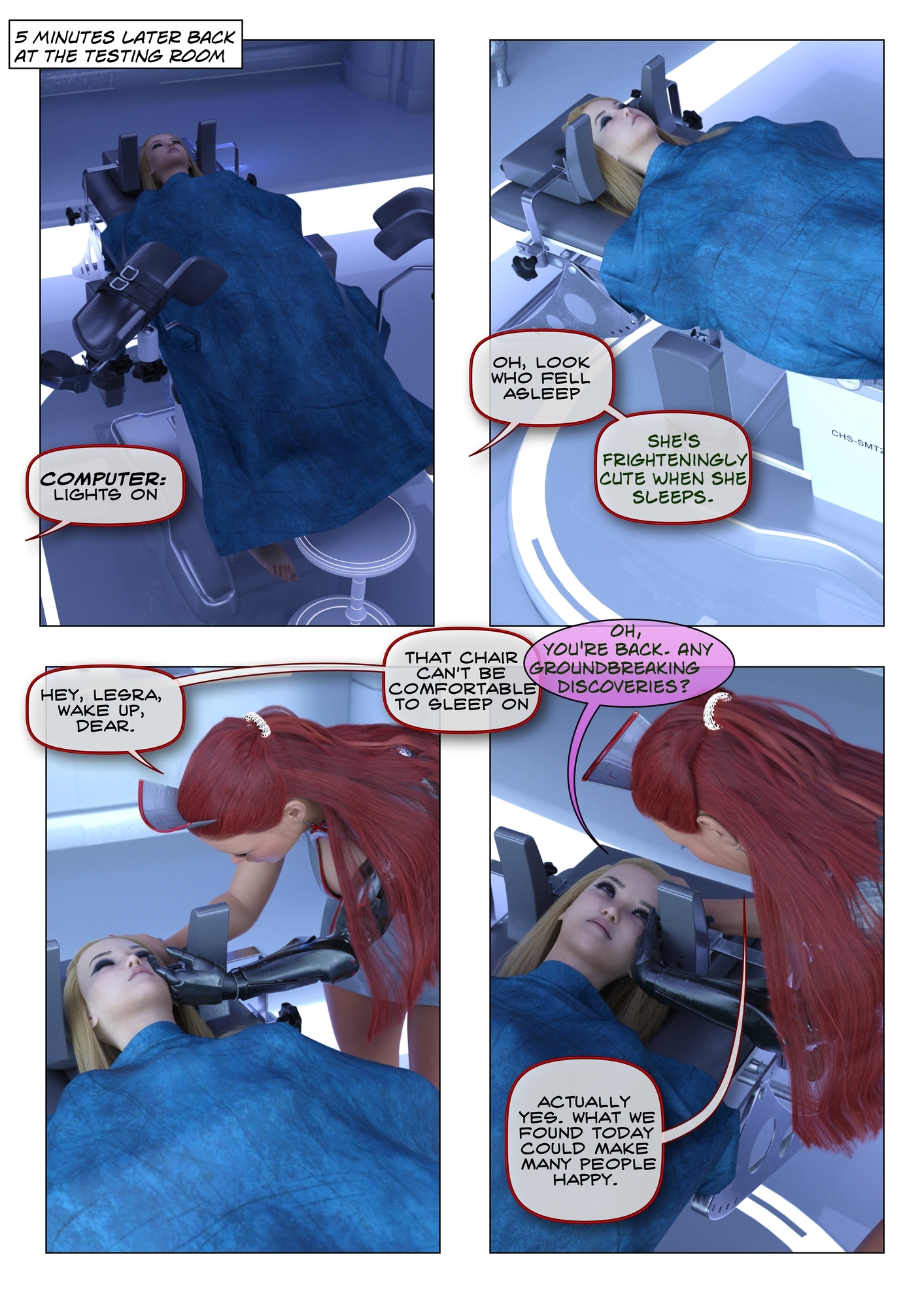 For Science Pt. 1  Medical Sci-fi Comic 23