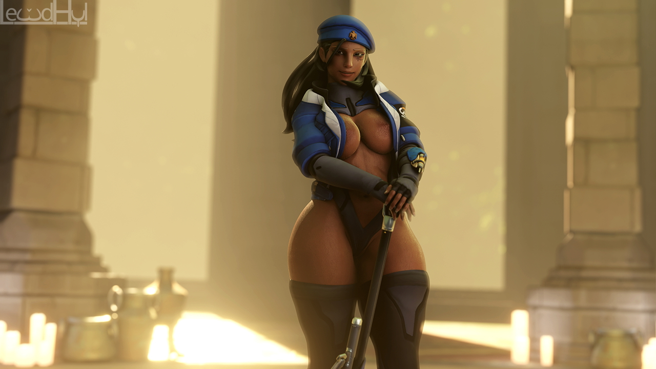 Garbage wallpapers Ana (Overwatch) Overwatch Boobs