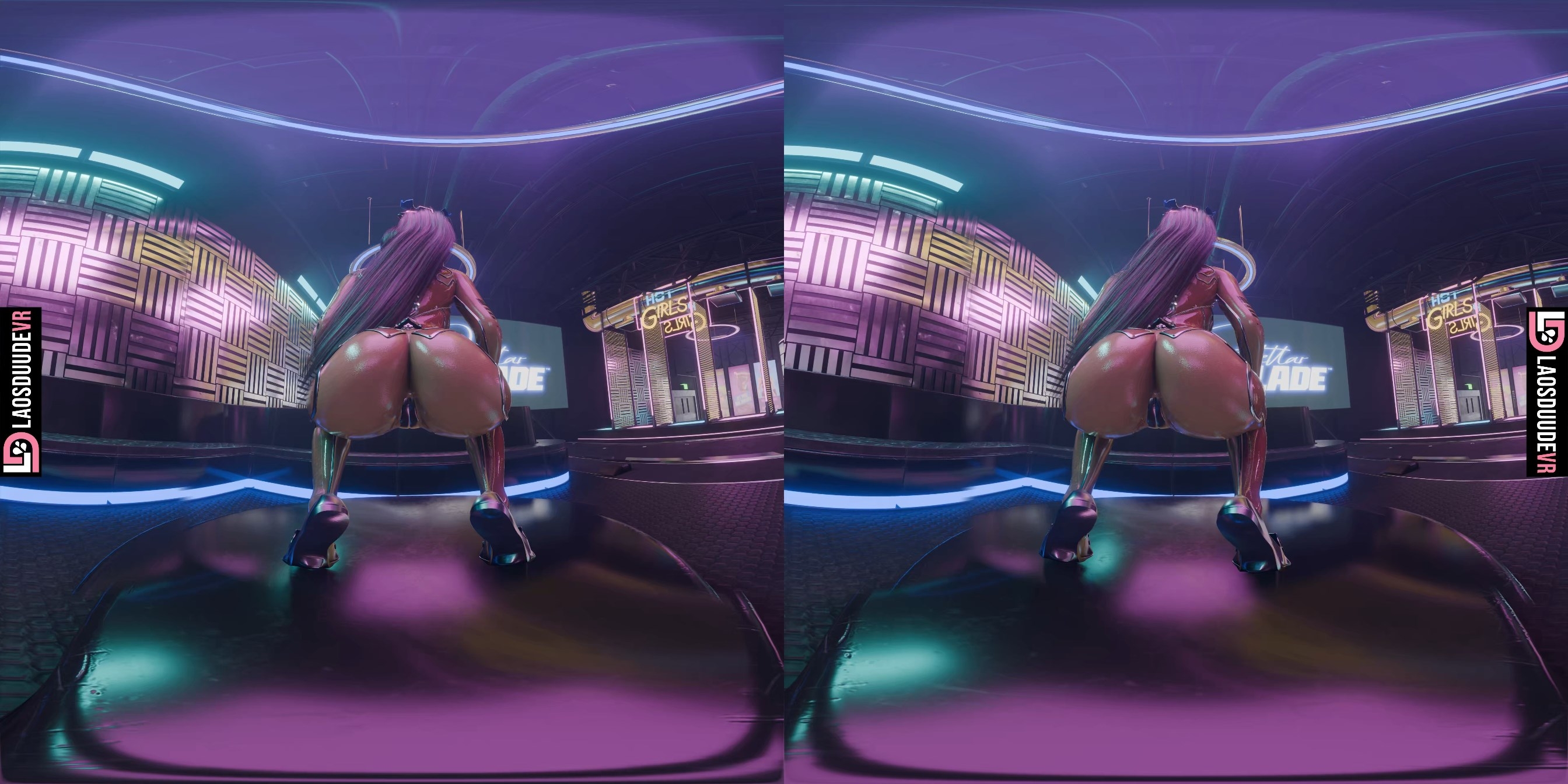 Eve Twerk + (VR For Subs)  Twerking Ass Dance 2