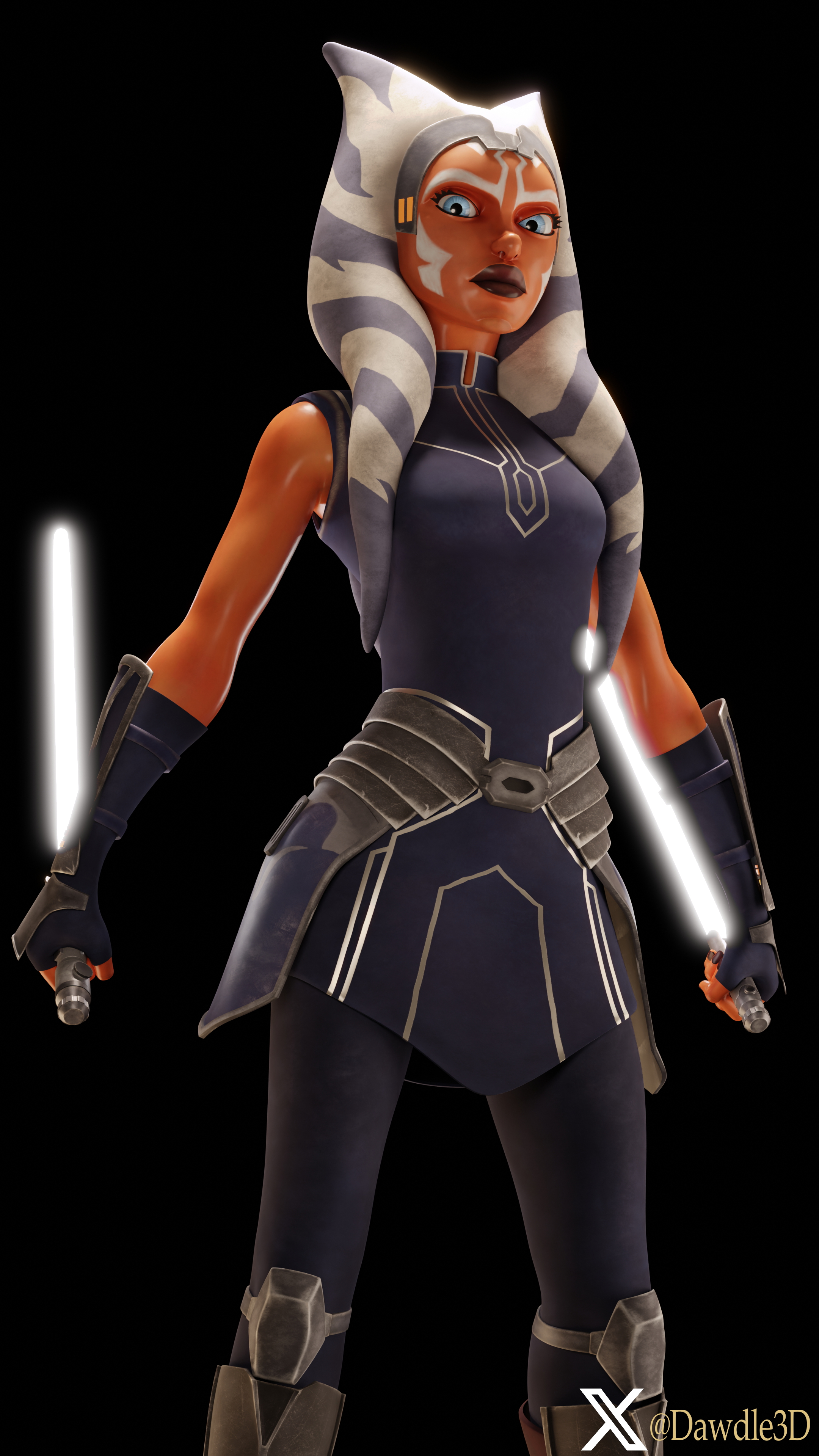 My Ahsoka Tano Practice Starwars Star Wars Ahsoka Tano 3d Porn Nude 5