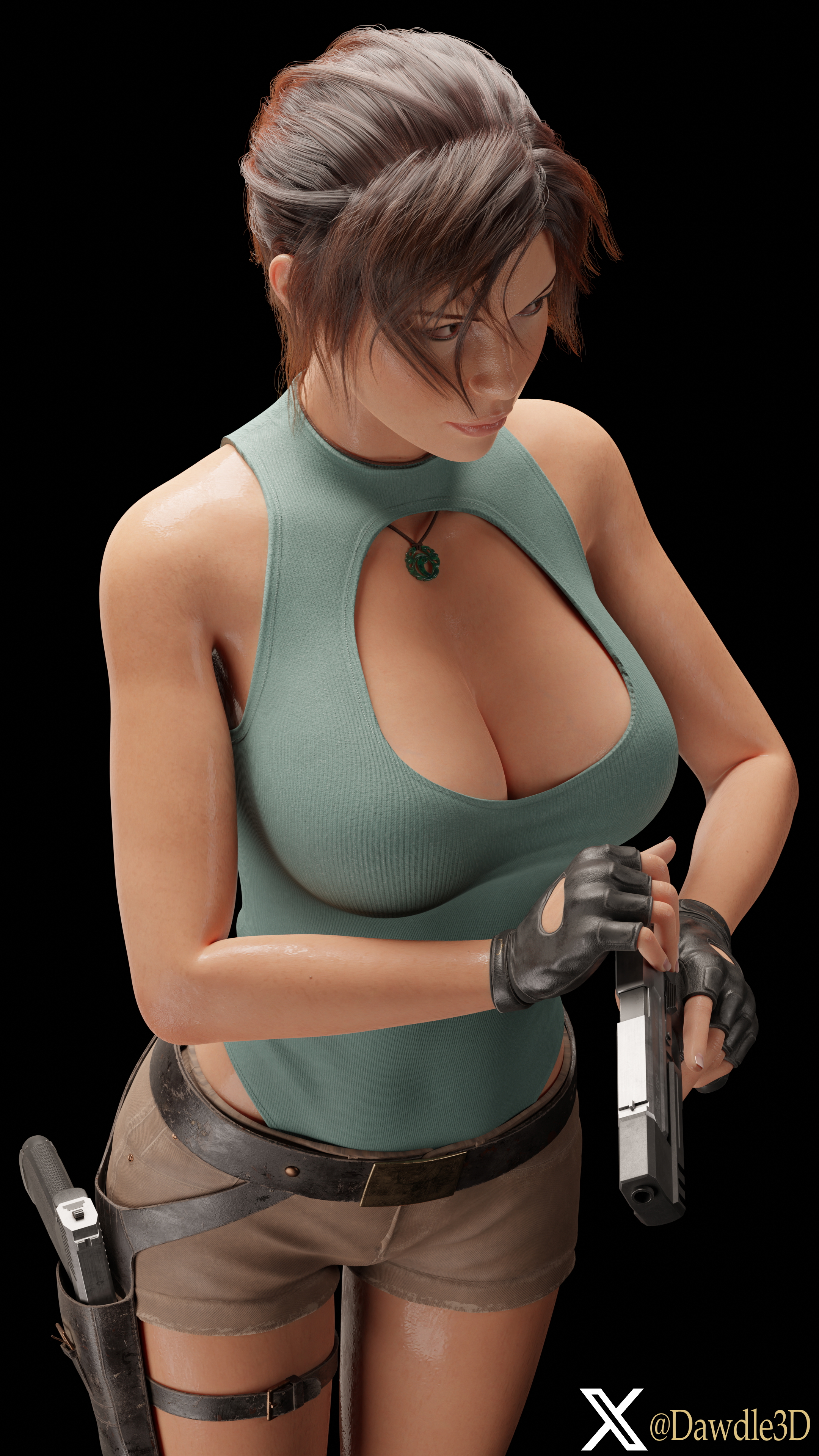 My Lara Croft Practice Tomb Raider Lara Croft 3d Porn Nude 4