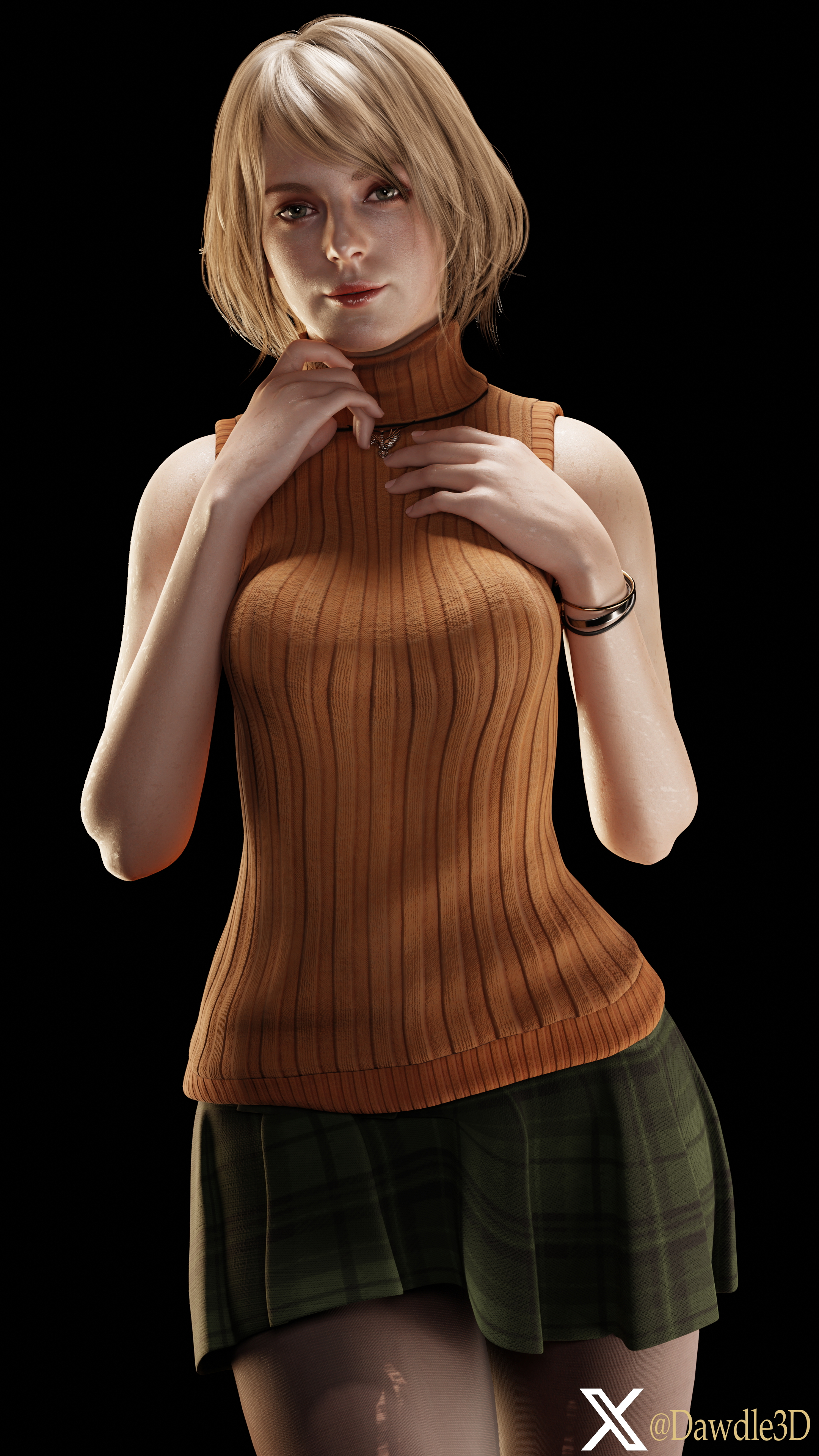 My Ashley Graham Practice Resident Evil Resident Evil 4 Remake Ashley Graham 3d Porn Nude Nipple Piercing Piercing Belly Button Piercing 4