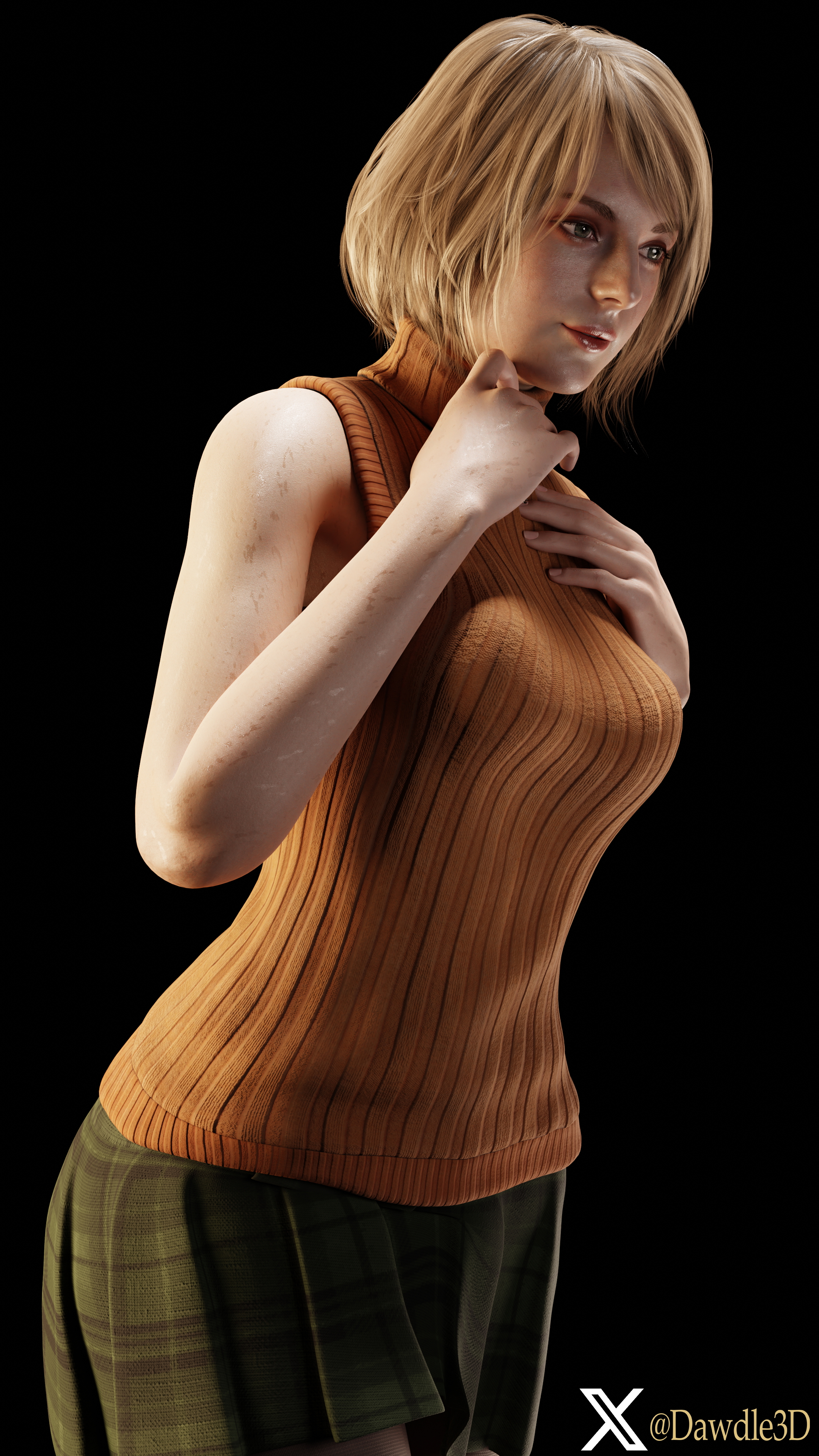 My Ashley Graham Practice Resident Evil Resident Evil 4 Remake Ashley Graham 3d Porn Nude Nipple Piercing Piercing Belly Button Piercing 7