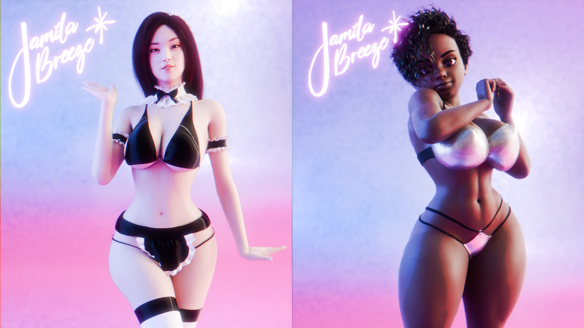 Round 1 -MATCH 1 Original Jamila Breeze Ebony Asian
