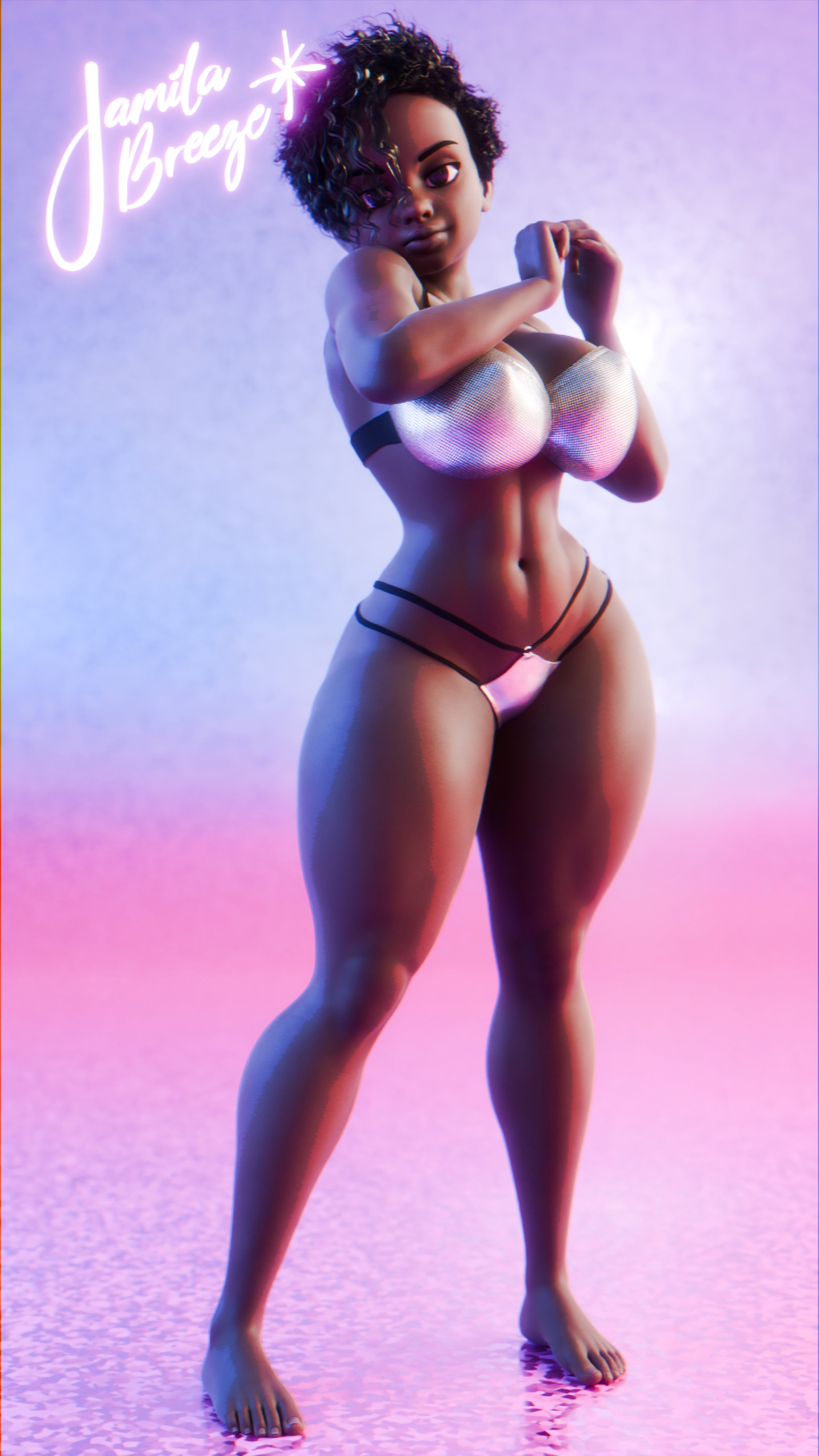 Round 1 -MATCH 1 Original Jamila Breeze Ebony Asian 2