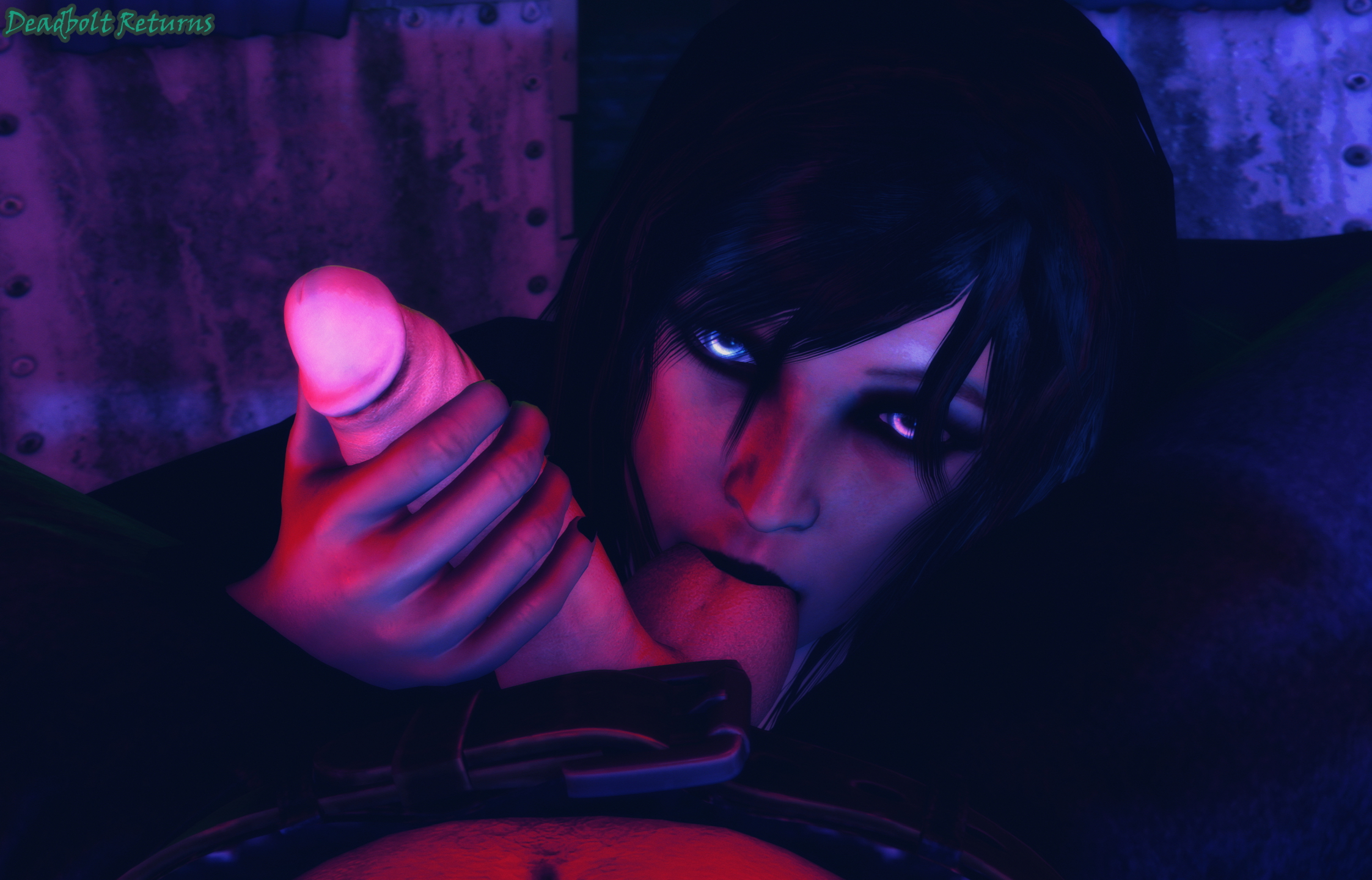 Blowjob POV  Annie Grene and Chloe Glidewell Annie Grene Chloe Glidewell Sextape In Hell Sfm Source Filmmaker 3d Porn 3dnsfw Nsfw Blowjob Pov Male Pov 3