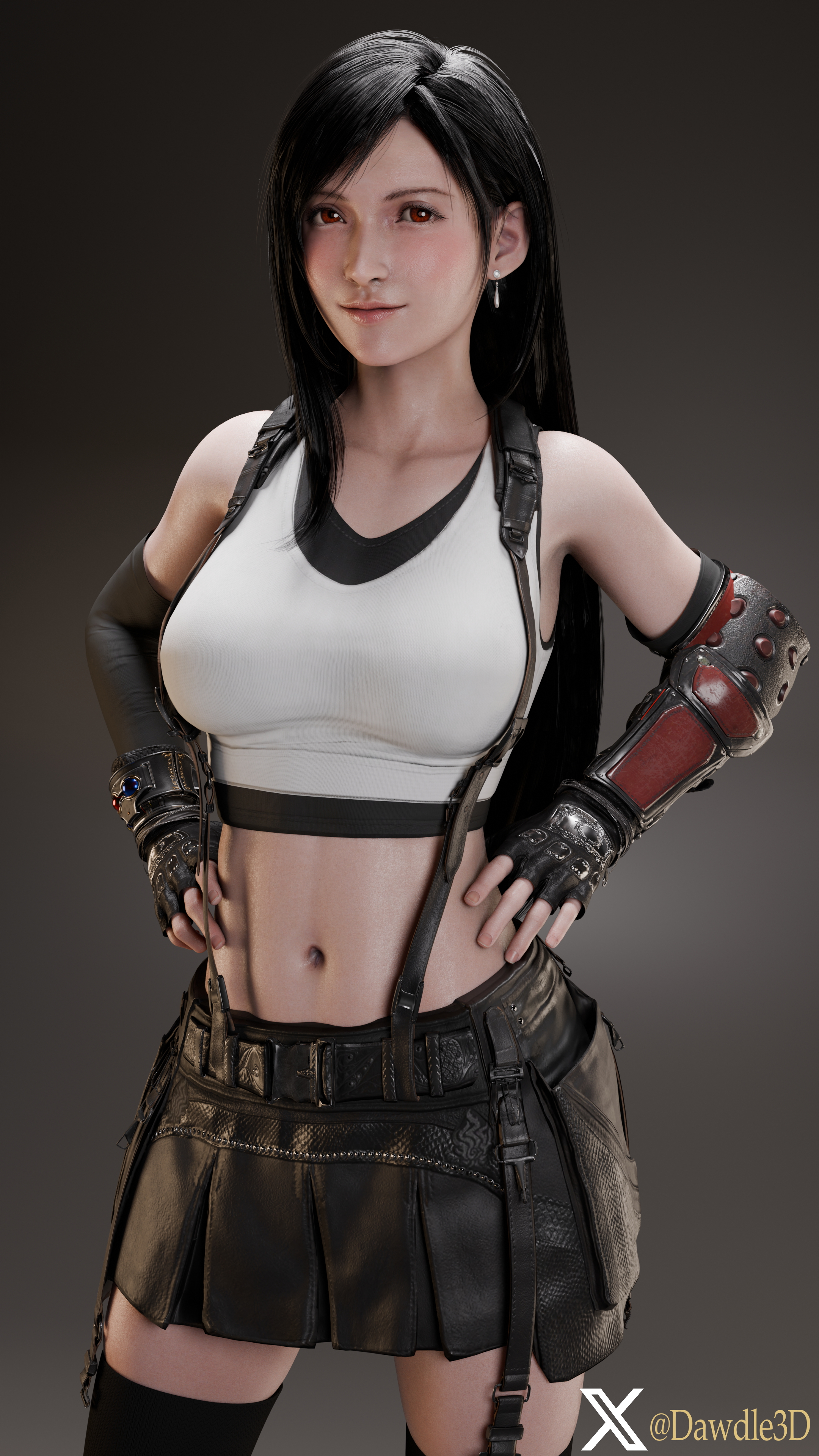 Tifa Lockhart s Photoshoot Final Fantasy Final Fantasy 7 Remake Tifa Lockhart 3d Porn Nude Glasses 4
