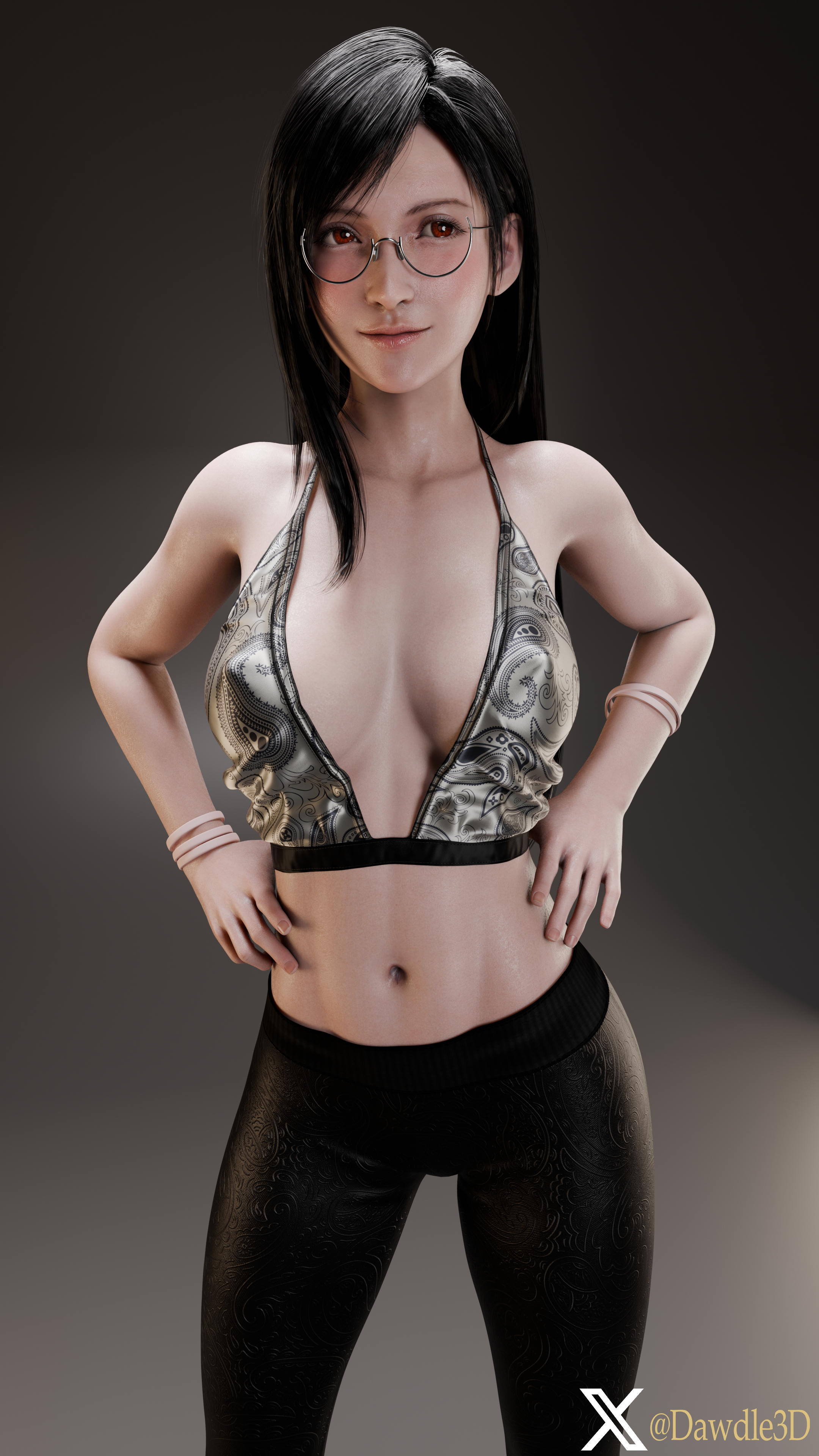 Tifa Lockhart s Photoshoot Final Fantasy Final Fantasy 7 Remake Tifa Lockhart 3d Porn Nude Glasses 9