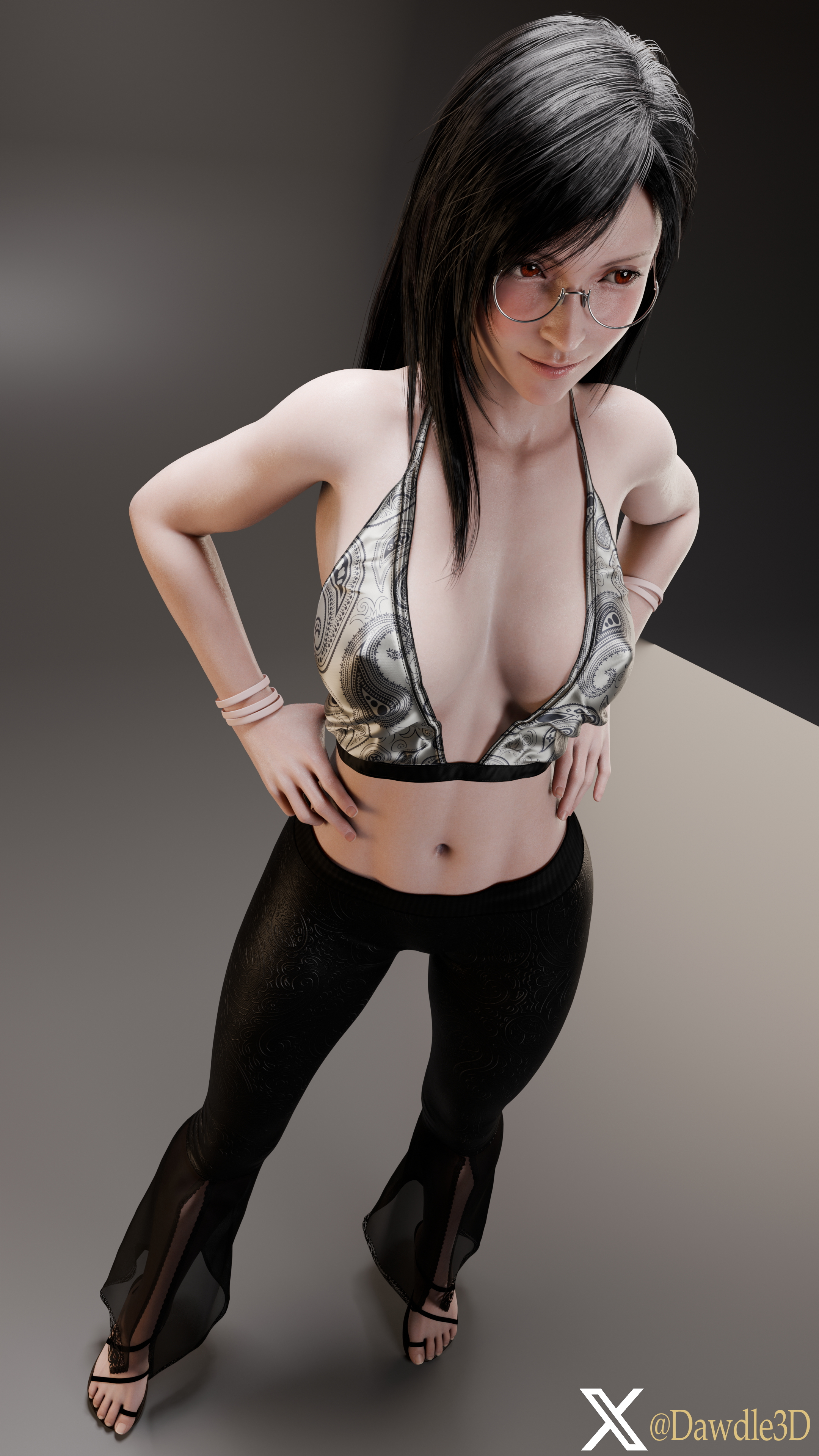 Tifa Lockhart s Photoshoot Final Fantasy Final Fantasy 7 Remake Tifa Lockhart 3d Porn Nude Glasses 15