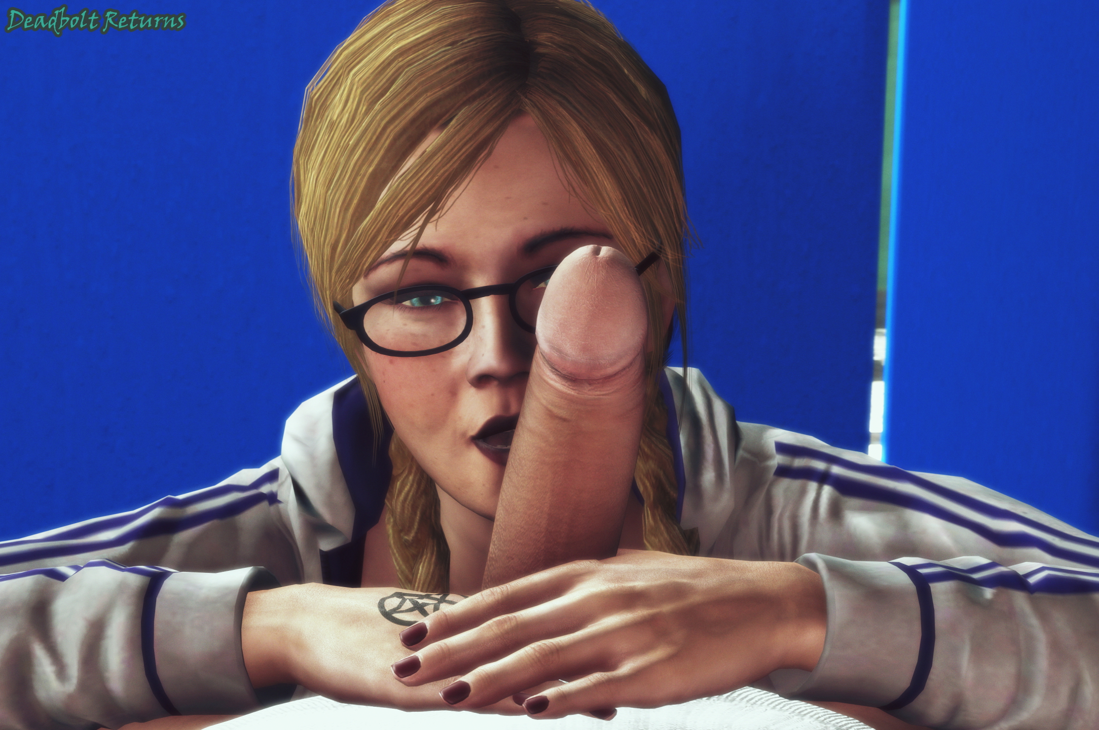 Blowjob POV  Astrid Sage  Original Character Original Series Blowjob Sfm Source Filmmaker 3d Porn 3dnsfw Pov Male Pov Blonde Sexy Woman Sexy Blonde Teen 2
