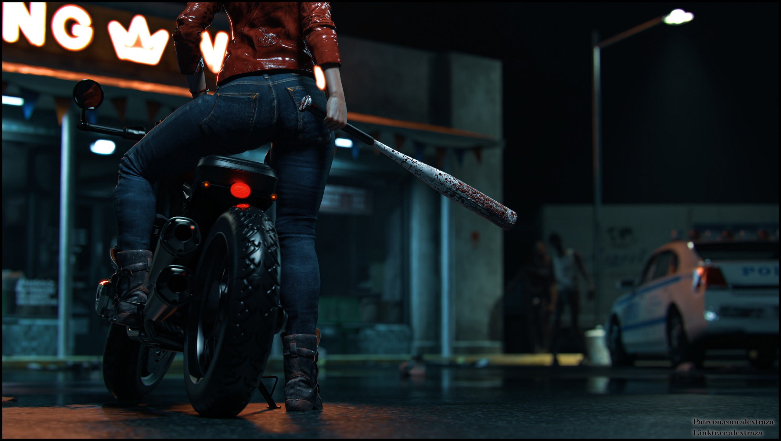 Thief Resident Evil Claire Redfield Toilet 2