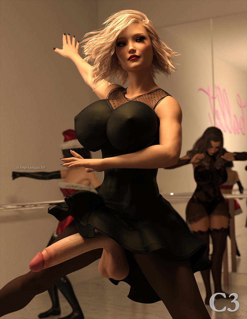 Dance (Lesta)  Futanari