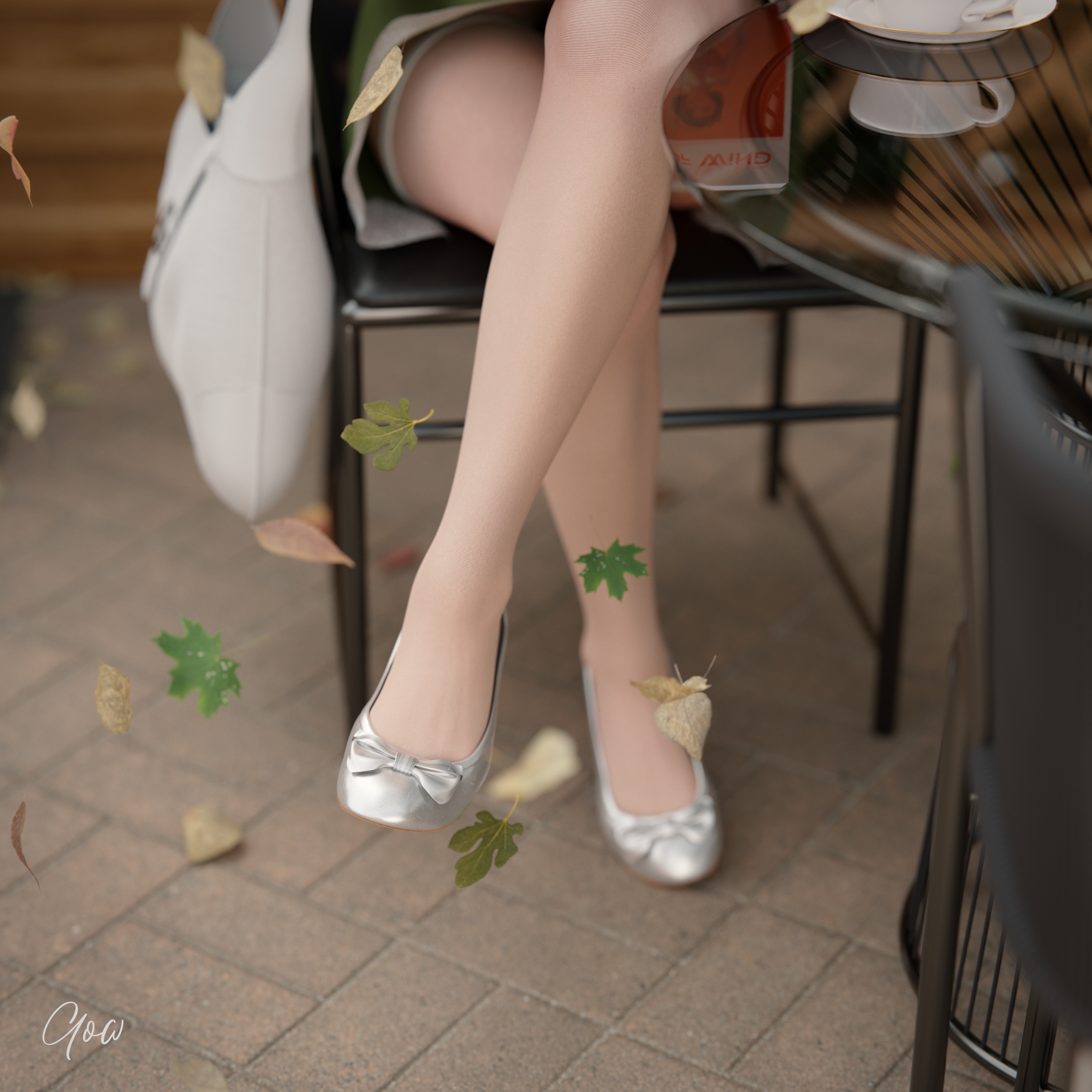 Rona in Greencaffe pt2 (Windy days) White Ballerina Cosplay Nylon Milf Clothed Upskirt Wet Pussy Story Legs Spread Legs Tease Photorealistic No Panties Dress Partially_clothed Outdoor Party Dress Lifted_skirt Skirt Original Character 3