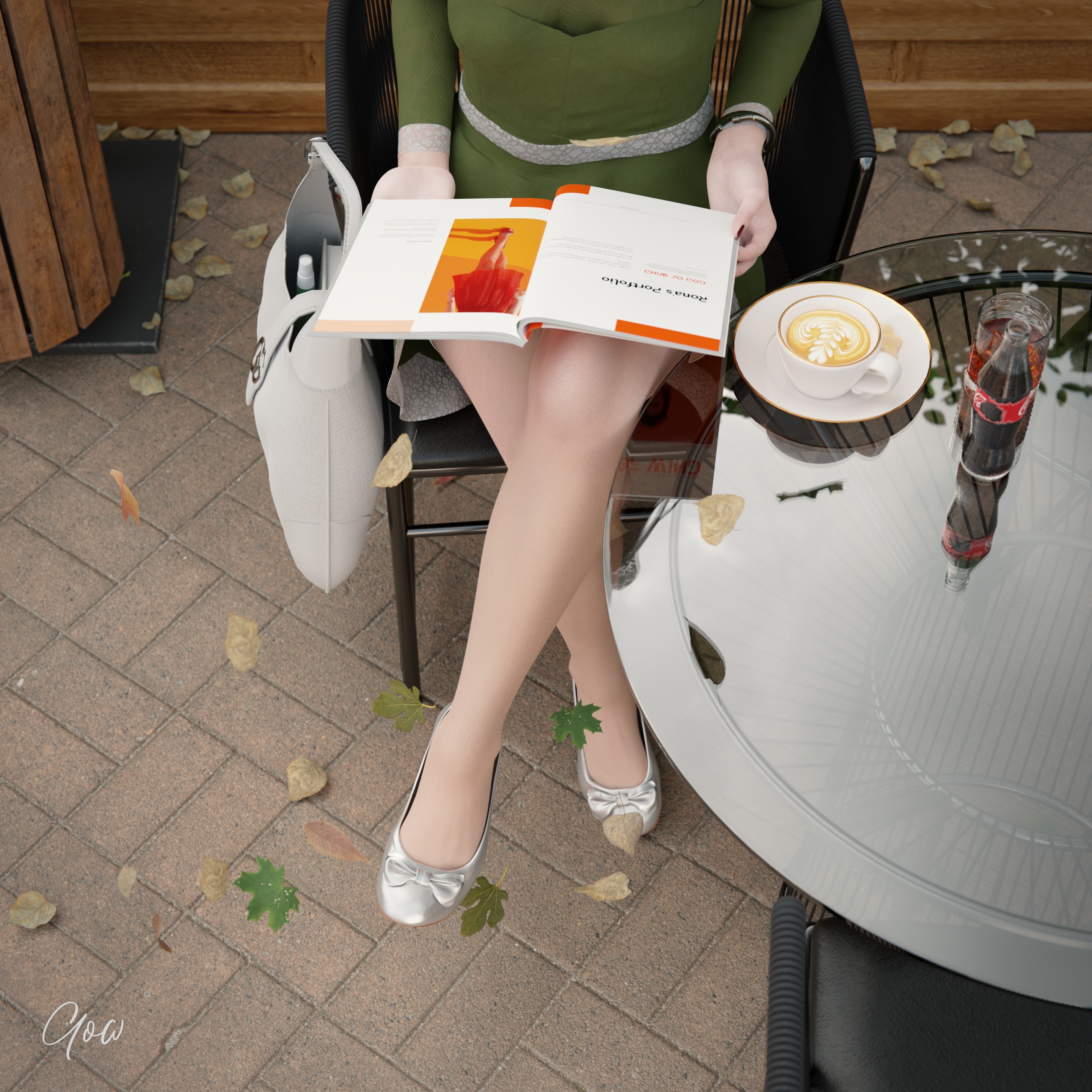 Rona in Greencaffe pt2 (Windy days) White Ballerina Cosplay Nylon Milf Clothed Upskirt Wet Pussy Story Legs Spread Legs Tease Photorealistic No Panties Dress Partially_clothed Outdoor Party Dress Lifted_skirt Skirt Original Character 6