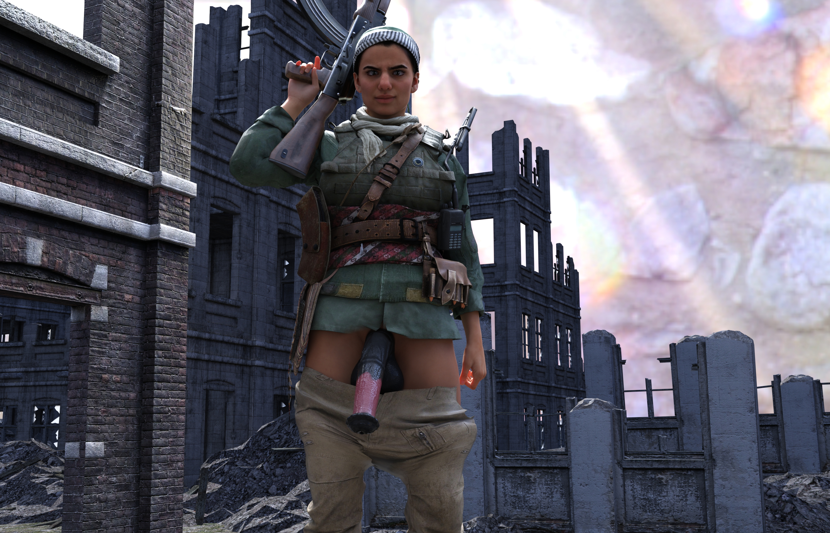 Farah solo Farah Karim Farah Call Of Duty Horsecock Futanari Female Solo 4