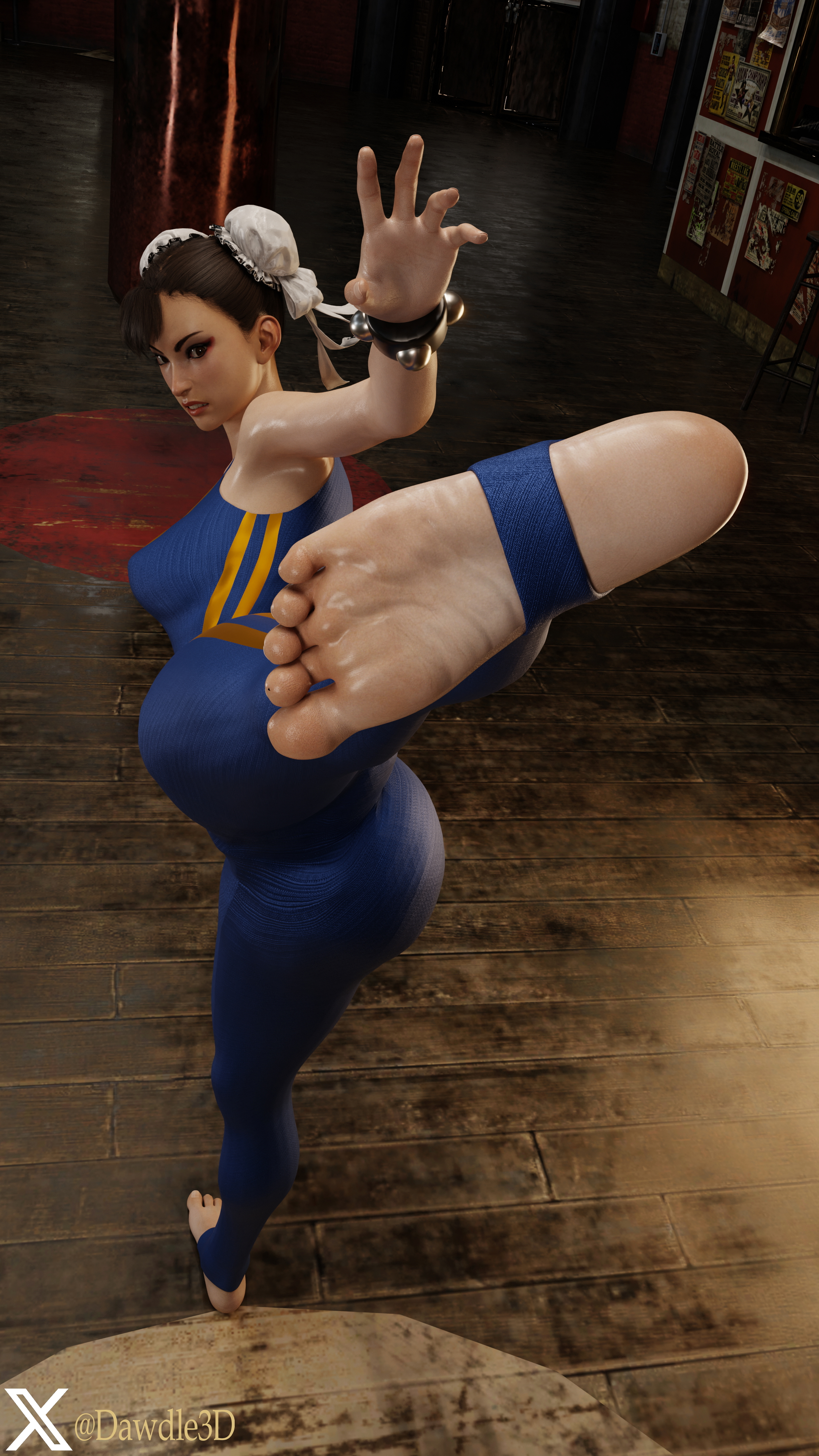 Chun Li Training (2 Outfits) Street Fighter Chun Li 3d Porn Street Fighter 6 Nude Feet 2