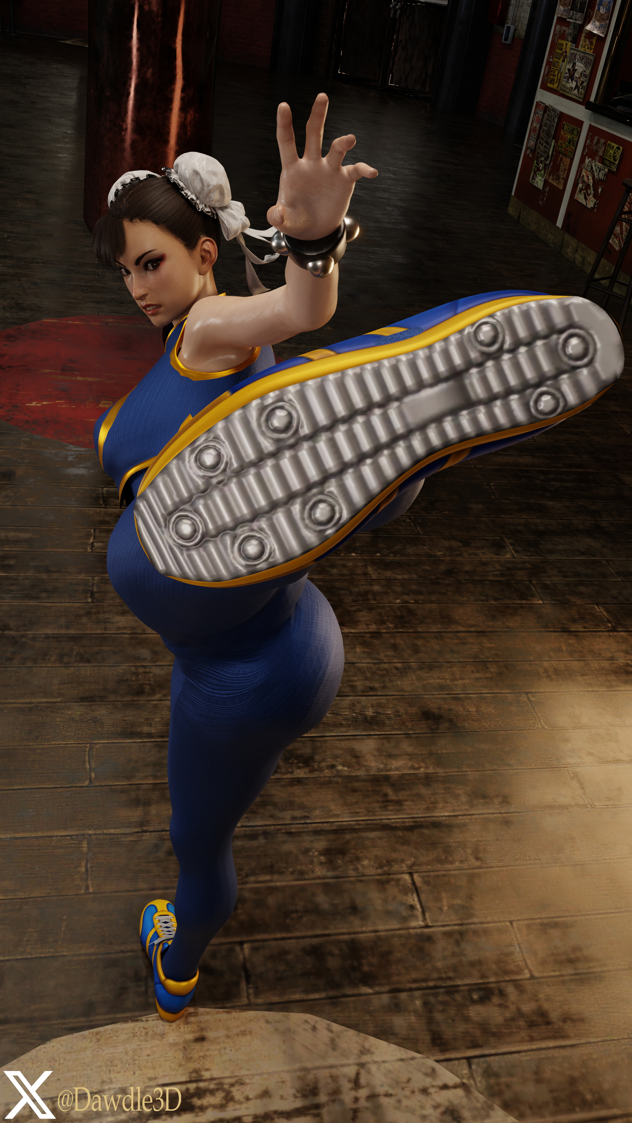 Chun Li Training (2 Outfits) Street Fighter Chun Li 3d Porn Street Fighter 6 Nude Feet 3