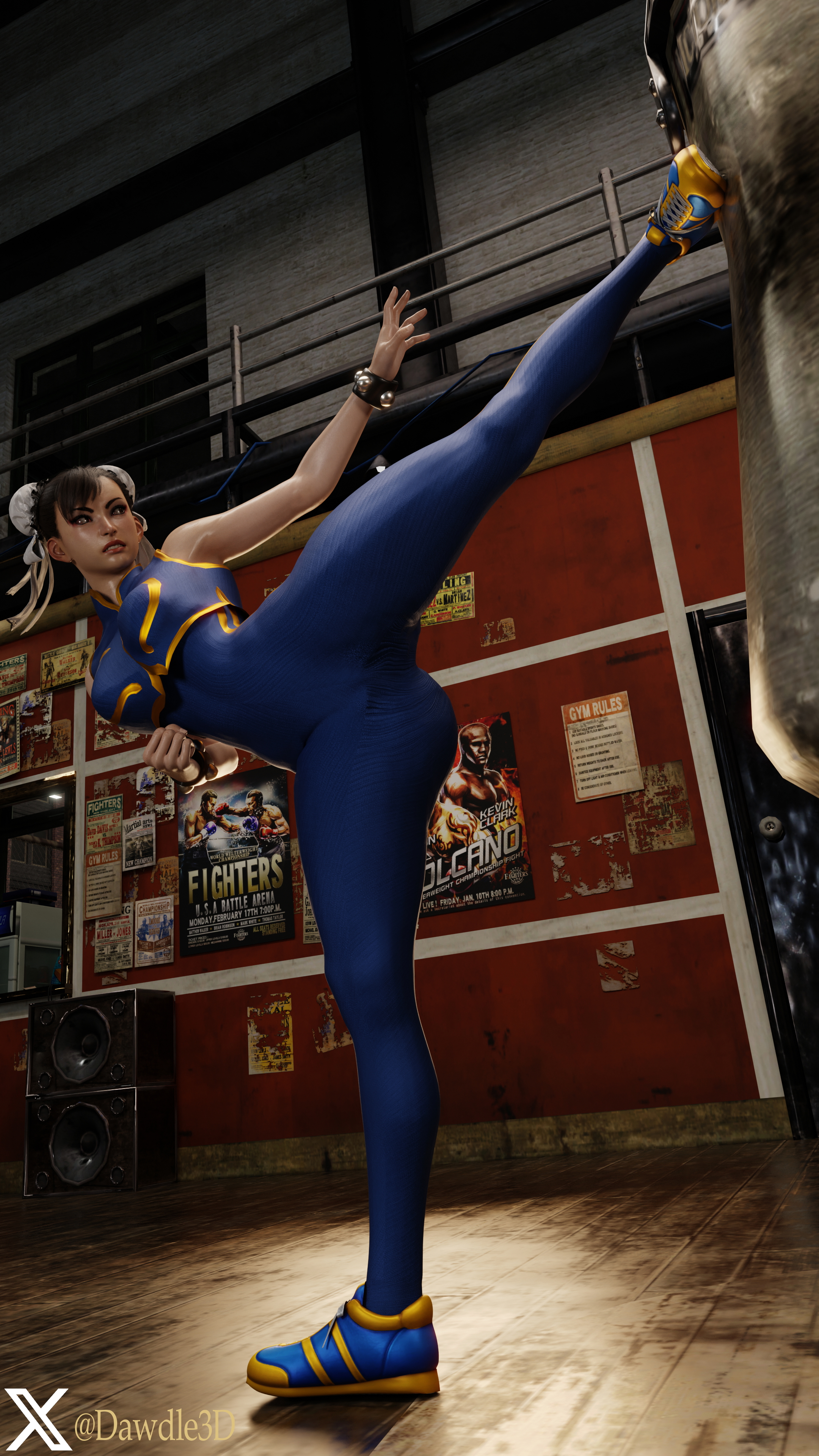 Chun Li Training (2 Outfits) Street Fighter Chun Li 3d Porn Street Fighter 6 Nude Feet 4