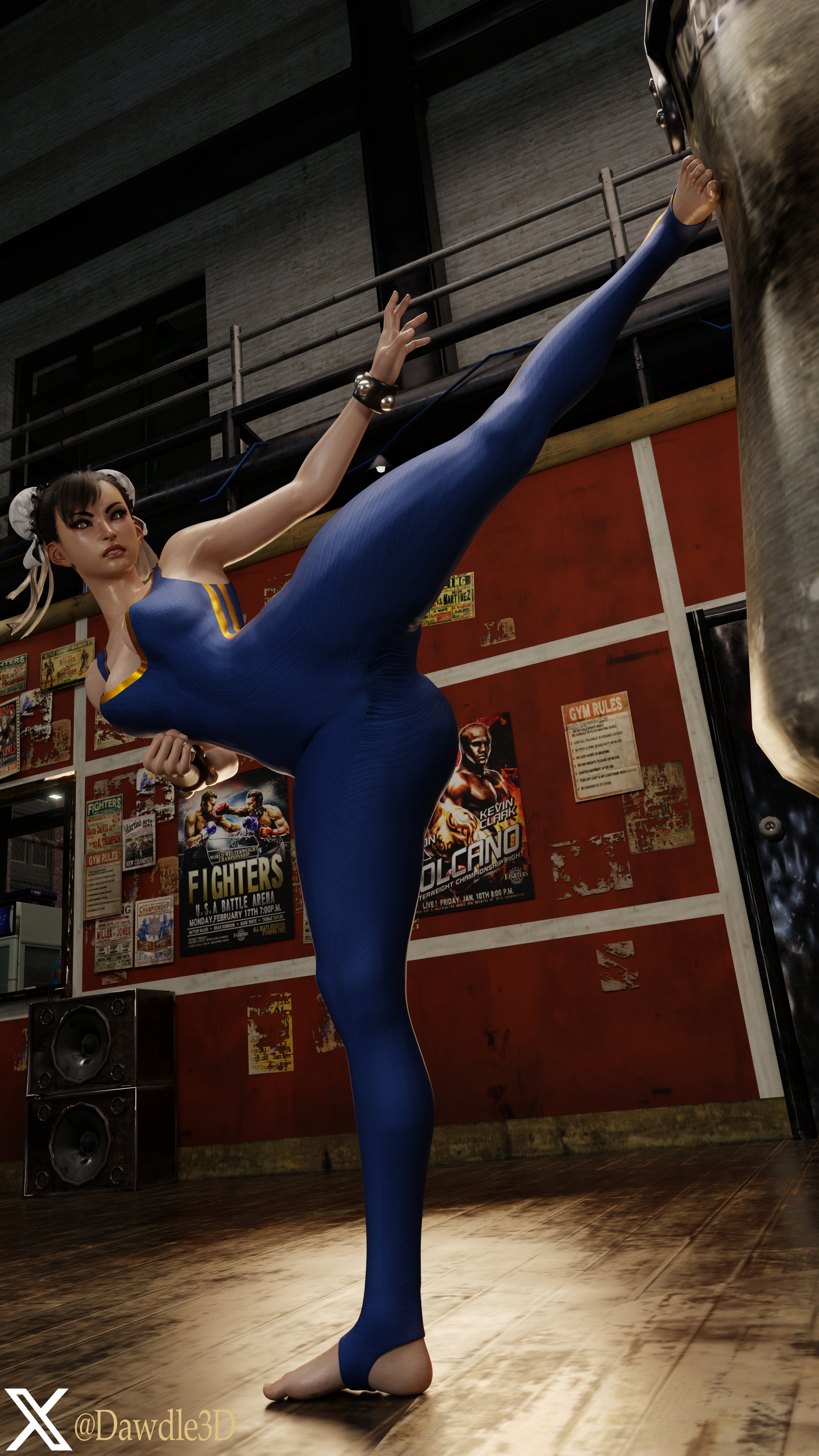 Chun Li Training (2 Outfits) Street Fighter Chun Li 3d Porn Street Fighter 6 Nude Feet 5