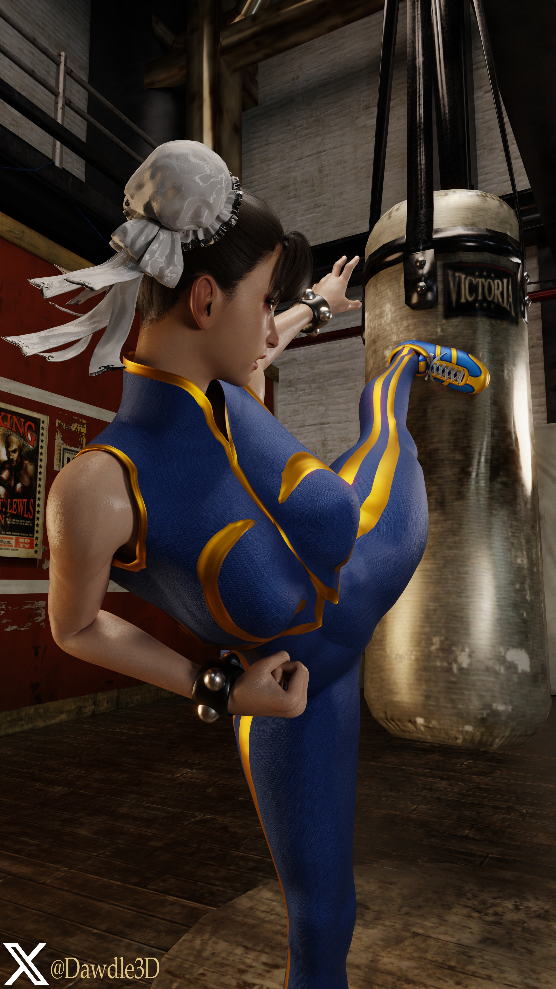 Chun Li Training (2 Outfits) Street Fighter Chun Li 3d Porn Street Fighter 6 Nude Feet 7