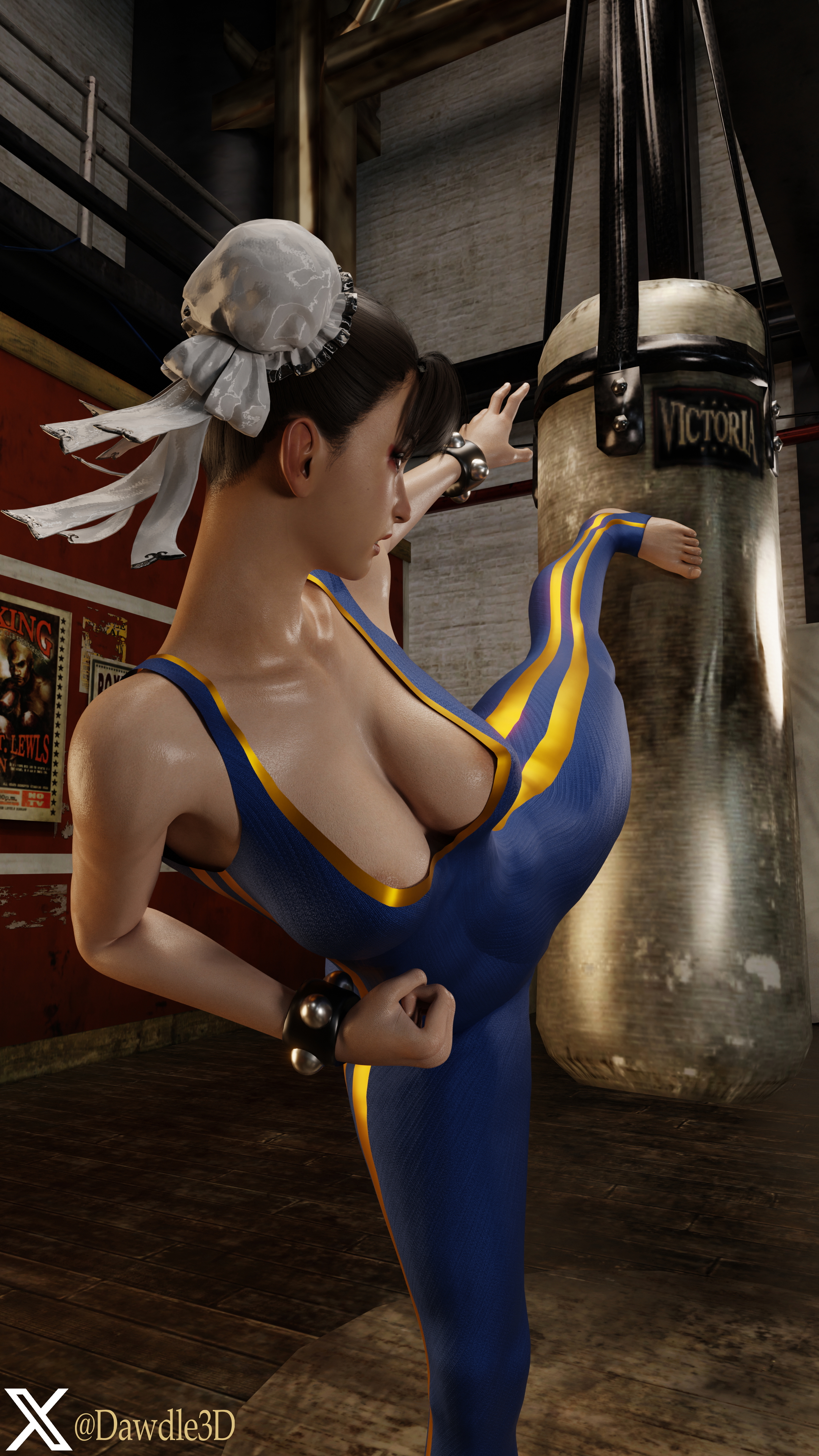 Chun Li Training (2 Outfits) Street Fighter Chun Li 3d Porn Street Fighter 6 Nude Feet 8