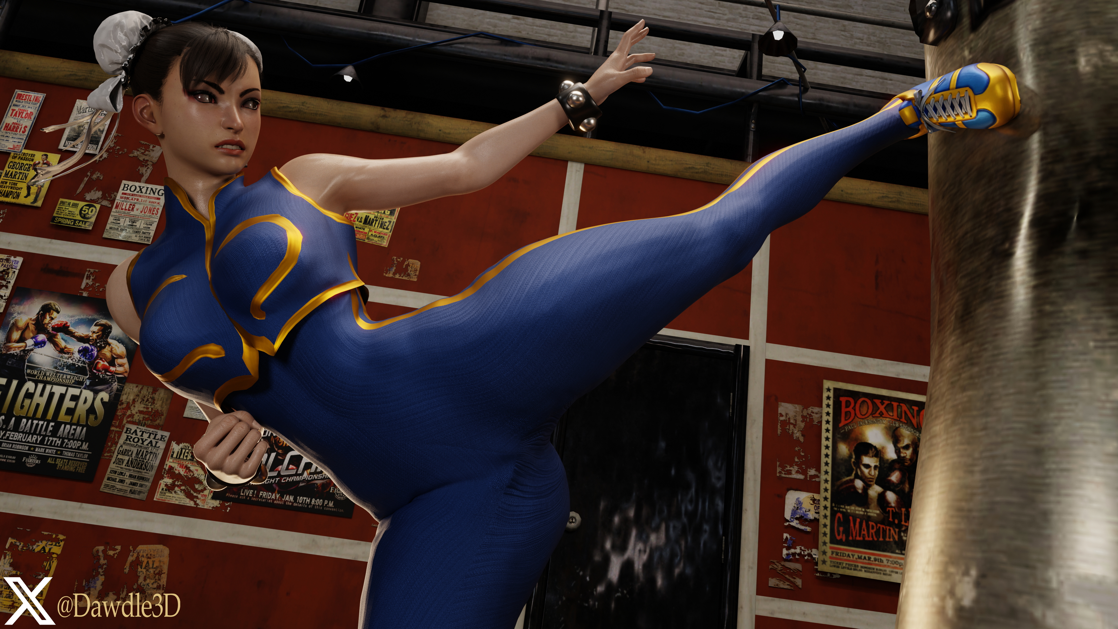 Chun Li Training (2 Outfits) Street Fighter Chun Li 3d Porn Street Fighter 6 Nude Feet 10