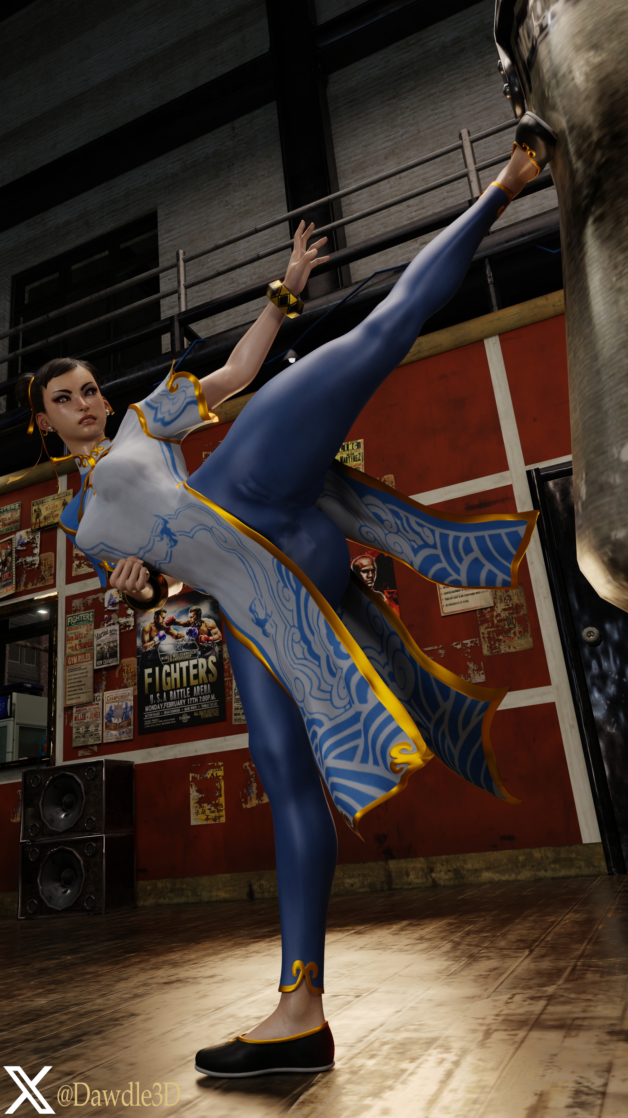 Chun Li Training (2 Outfits) Street Fighter Chun Li 3d Porn Street Fighter 6 Nude Feet 13