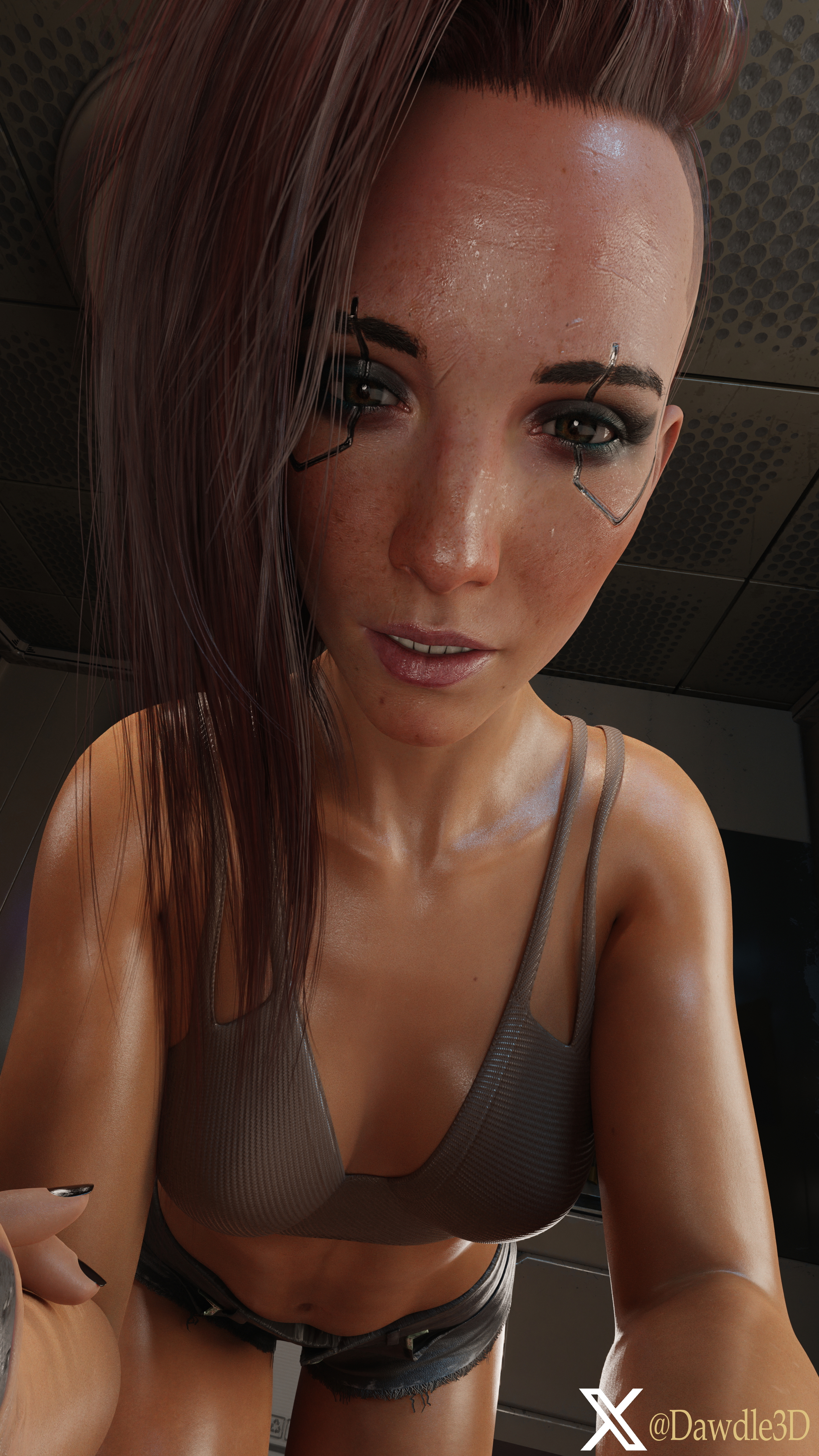 Judy & V 03 Cyberpunk2077 Judy Alvarez V Cyberpunk 3d Porn Nude Lesbian 3