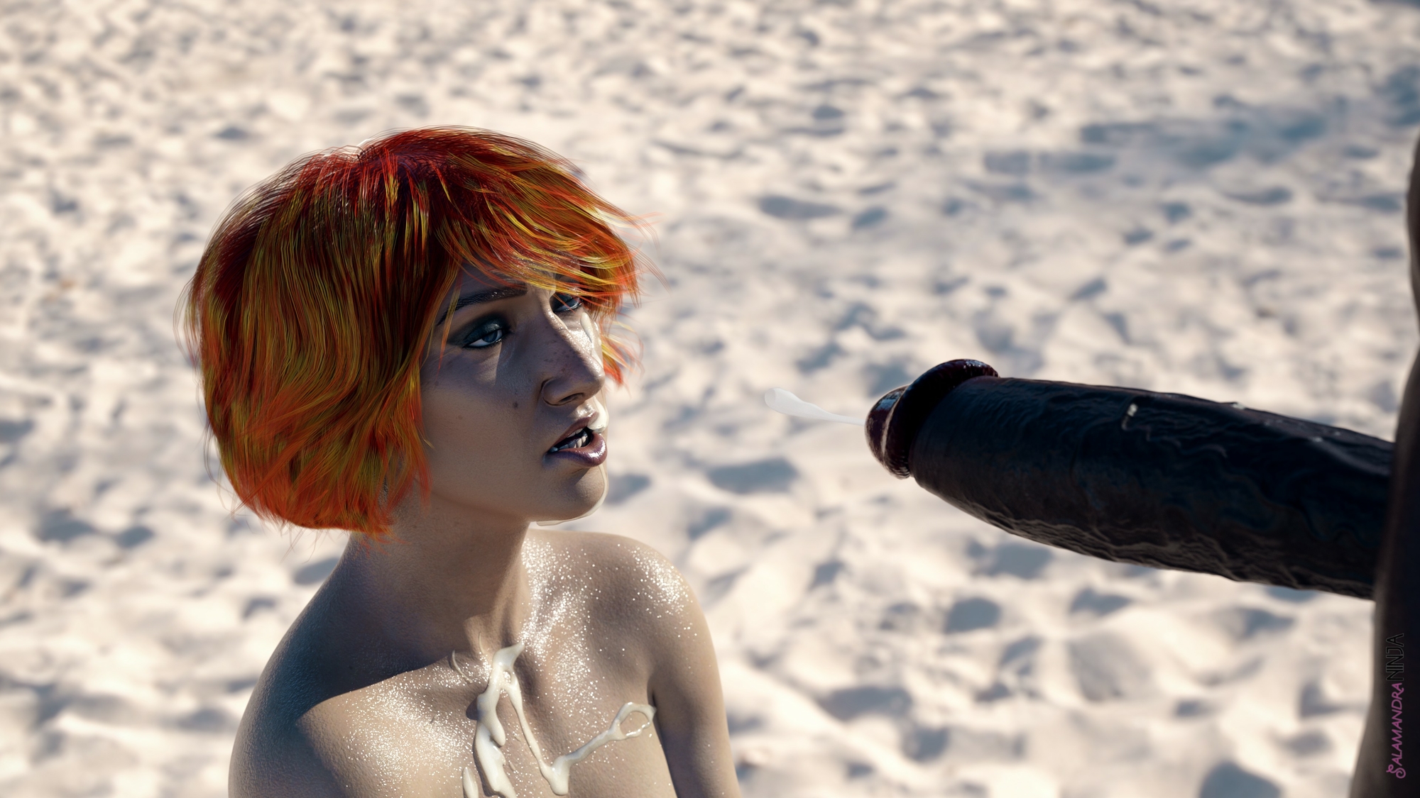 Horizon's Beach Stranger Horizon (apex Legends) Bbc Big Cock Big Dick Interracial 5