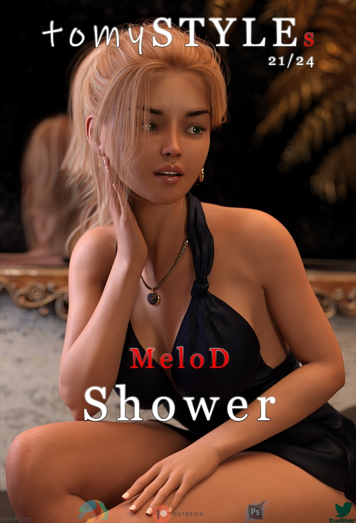 tomySTYLEs MeloD - Shower  Solo Wet Sexy Feet