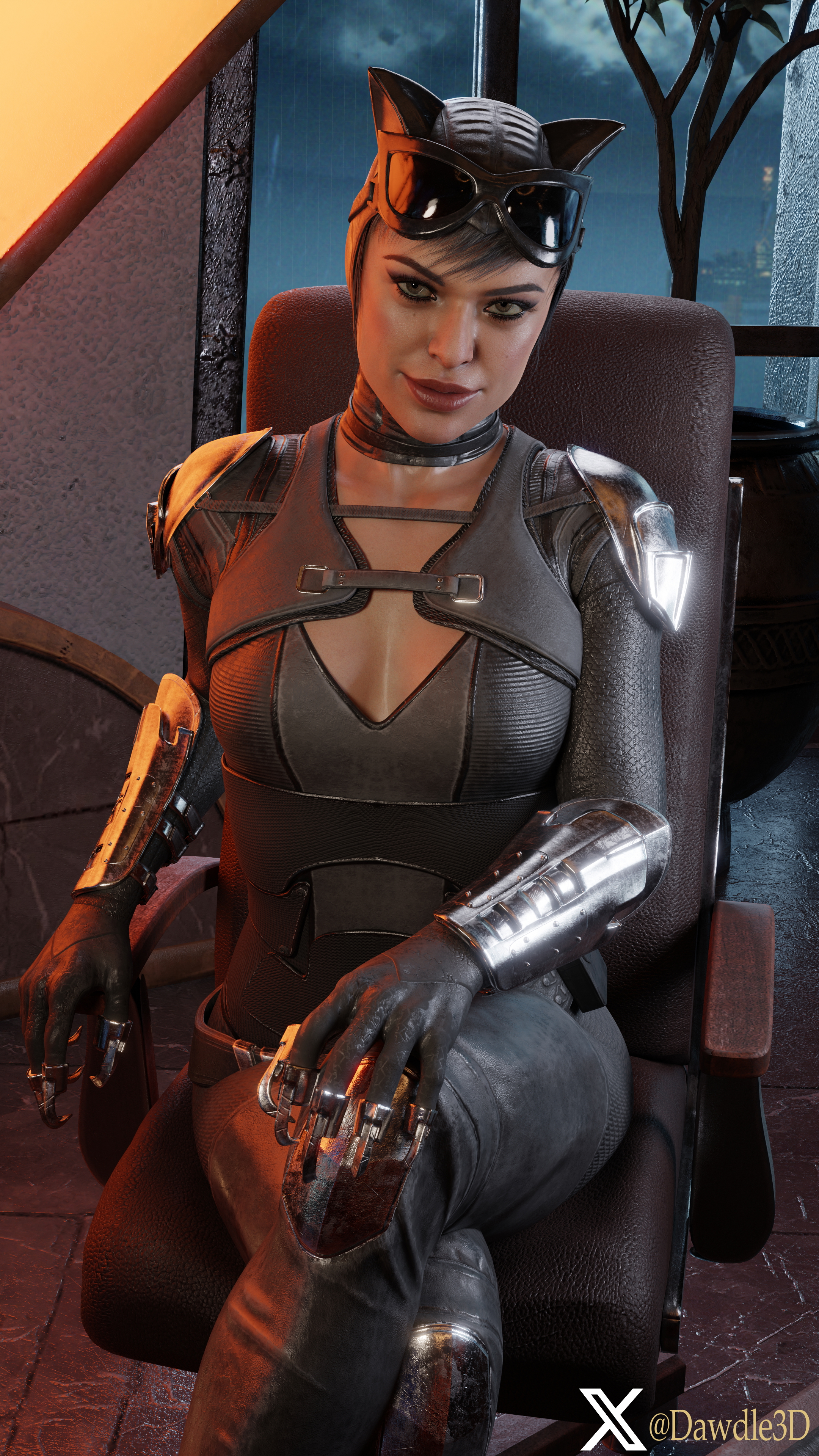 Catwoman s Surprise Visit 01 Dc Comics Injustice Catwoman Dc 3d Porn Injustice 2 Catwoman Bodysuit Nude 2