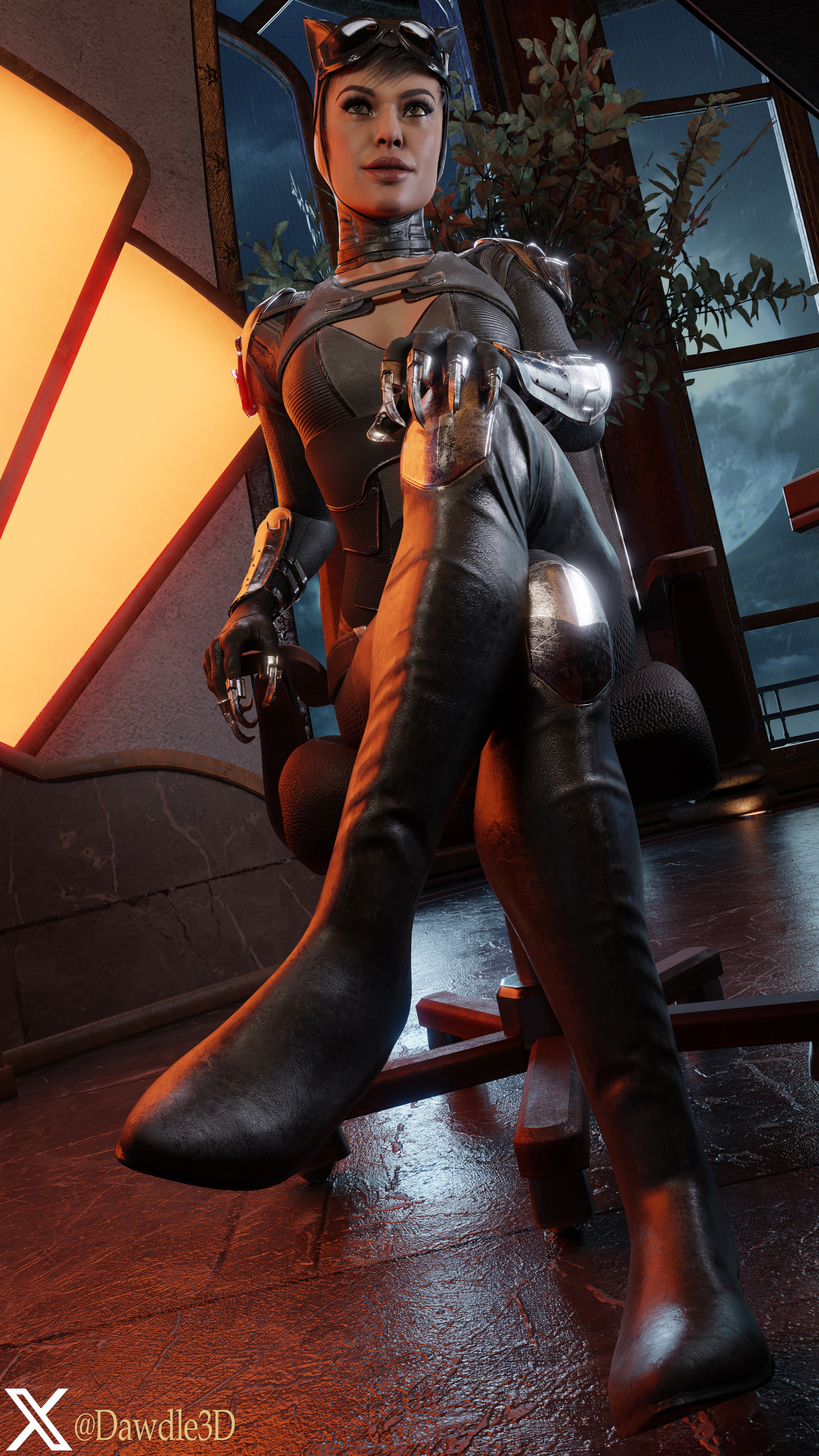 Catwoman s Surprise Visit 01 Dc Comics Injustice Catwoman Dc 3d Porn Injustice 2 Catwoman Bodysuit Nude 3