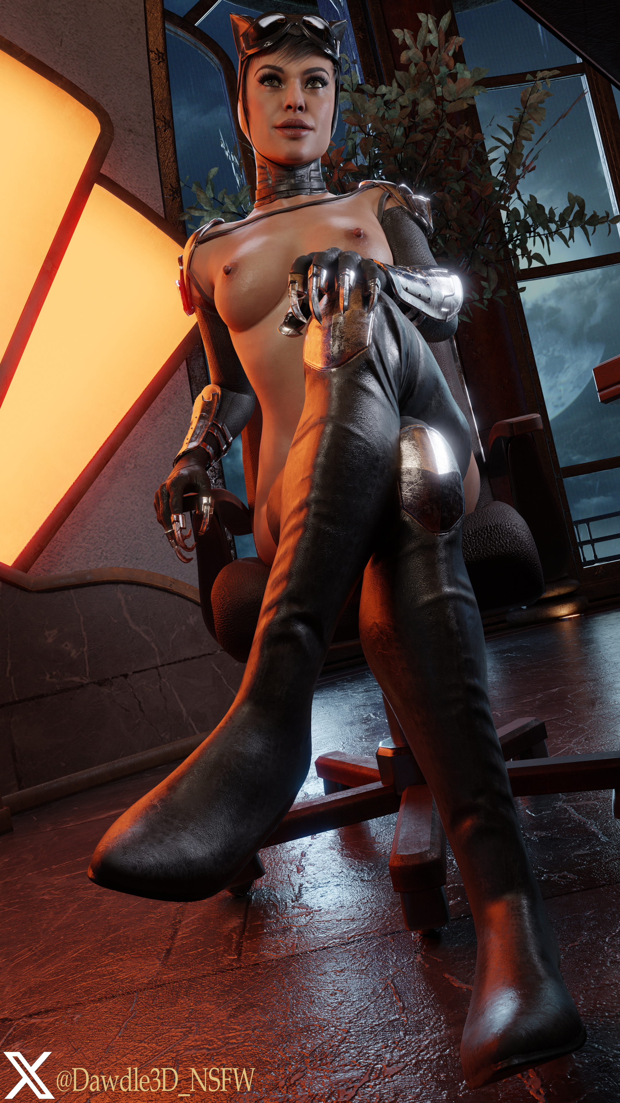 Catwoman s Surprise Visit 01 Dc Comics Injustice Catwoman Dc 3d Porn Injustice 2 Catwoman Bodysuit Nude 4