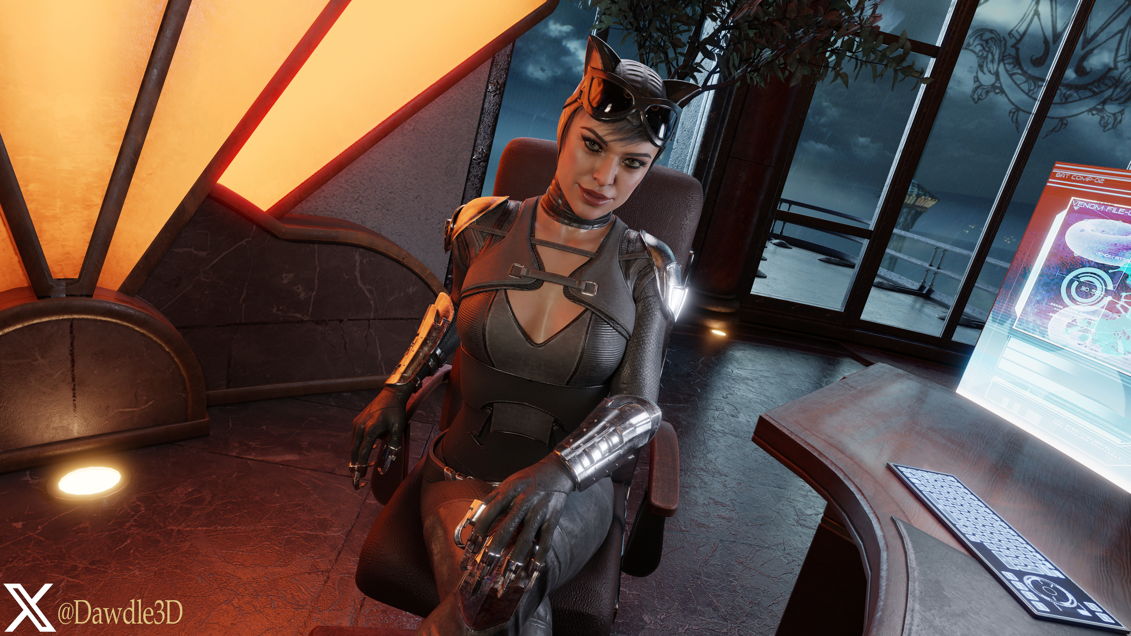 Catwoman s Surprise Visit 01 Dc Comics Injustice Catwoman Dc 3d Porn Injustice 2 Catwoman Bodysuit Nude 7