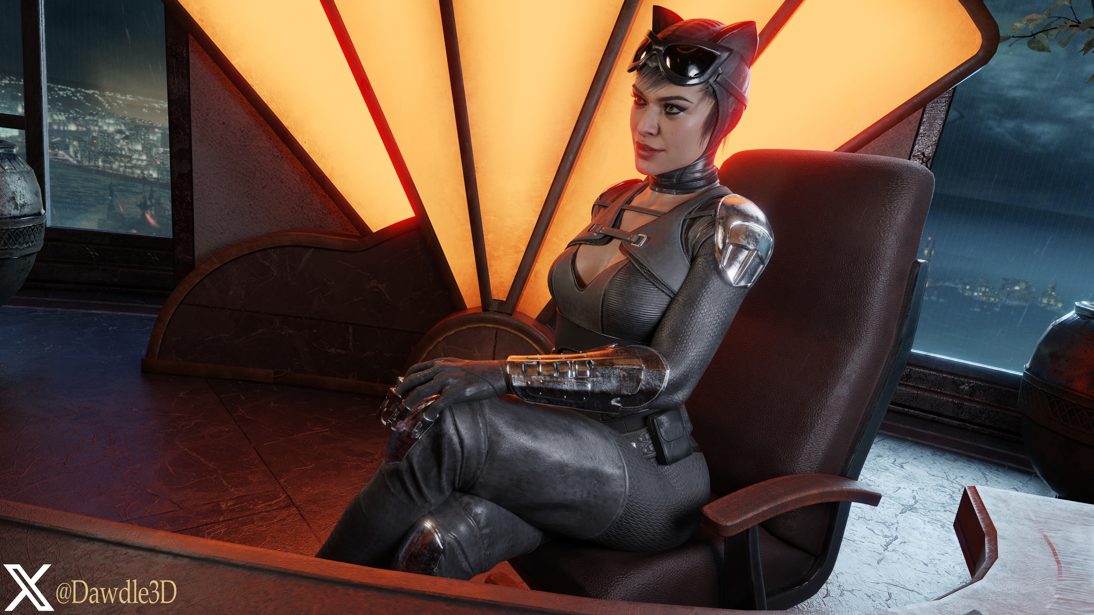 Catwoman s Surprise Visit 01 Dc Comics Injustice Catwoman Dc 3d Porn Injustice 2 Catwoman Bodysuit Nude 9