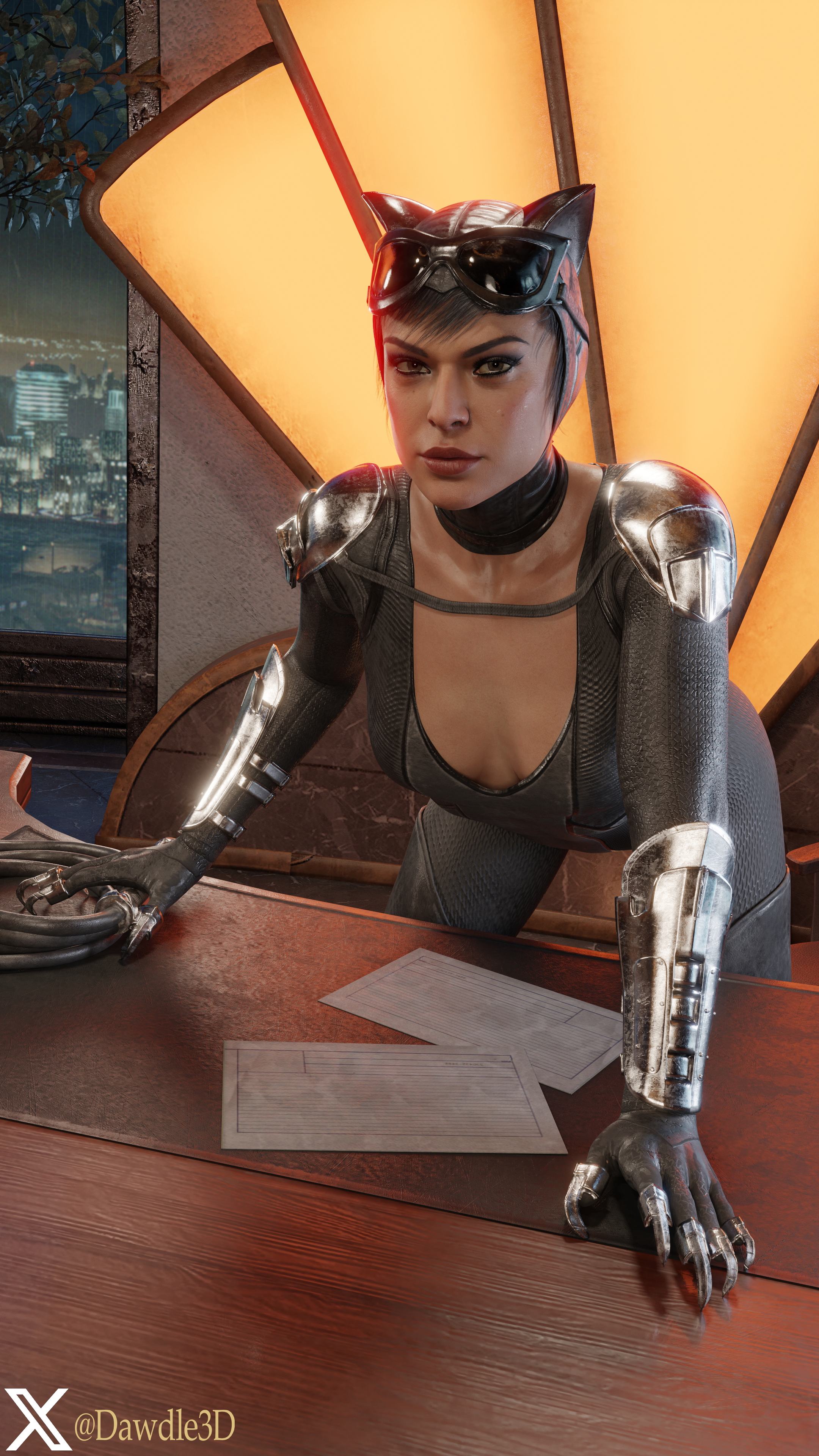 Catwoman s Surprise Visit 02 Dc Comics Injustice Catwoman Dc 3d Porn Injustice 2 Catwoman Bodysuit Nude 11