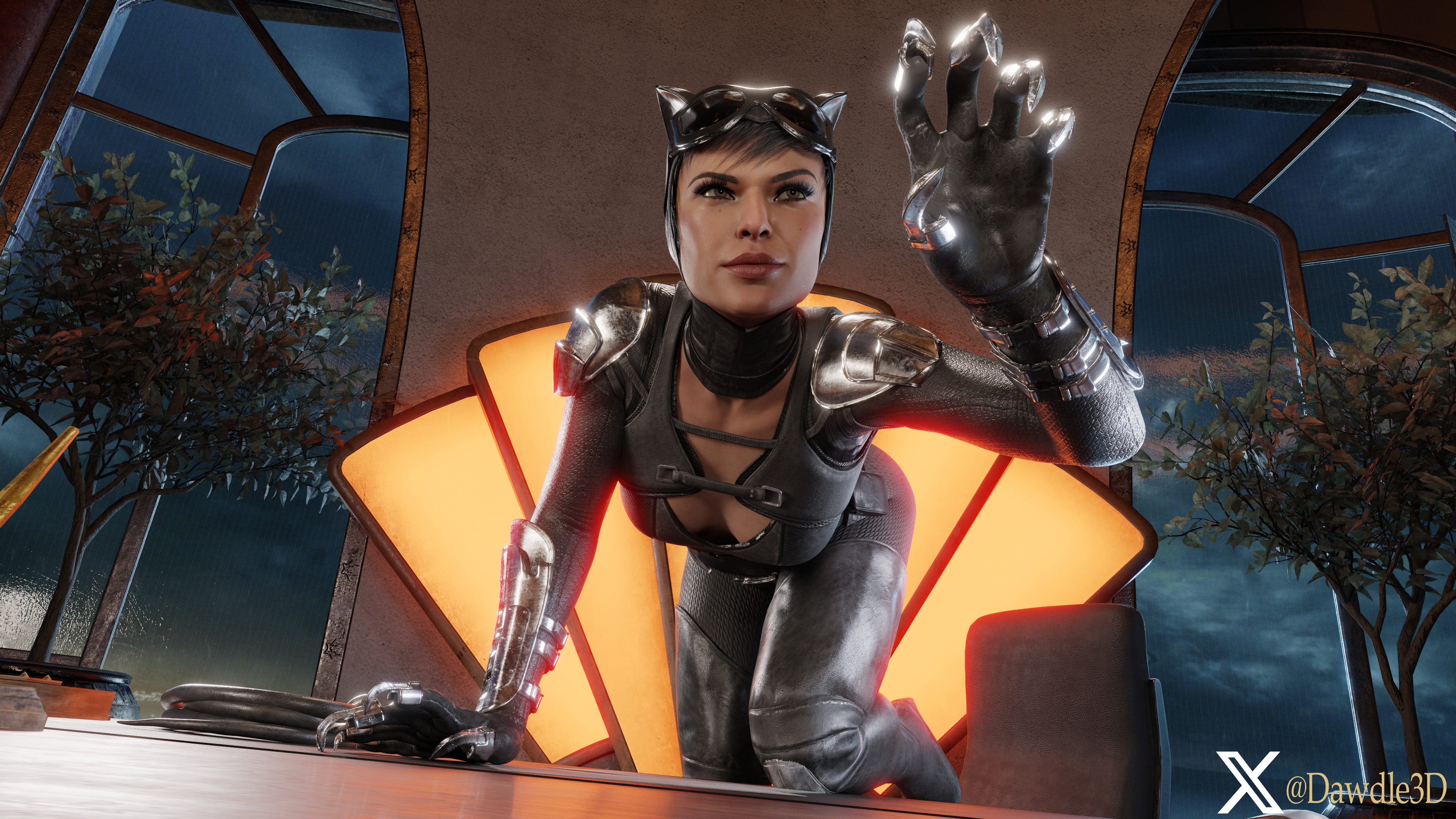 Catwoman s Surprise Visit 03 Dc Comics Injustice Catwoman Dc 3d Porn Injustice 2 Catwoman Bodysuit Nude 3